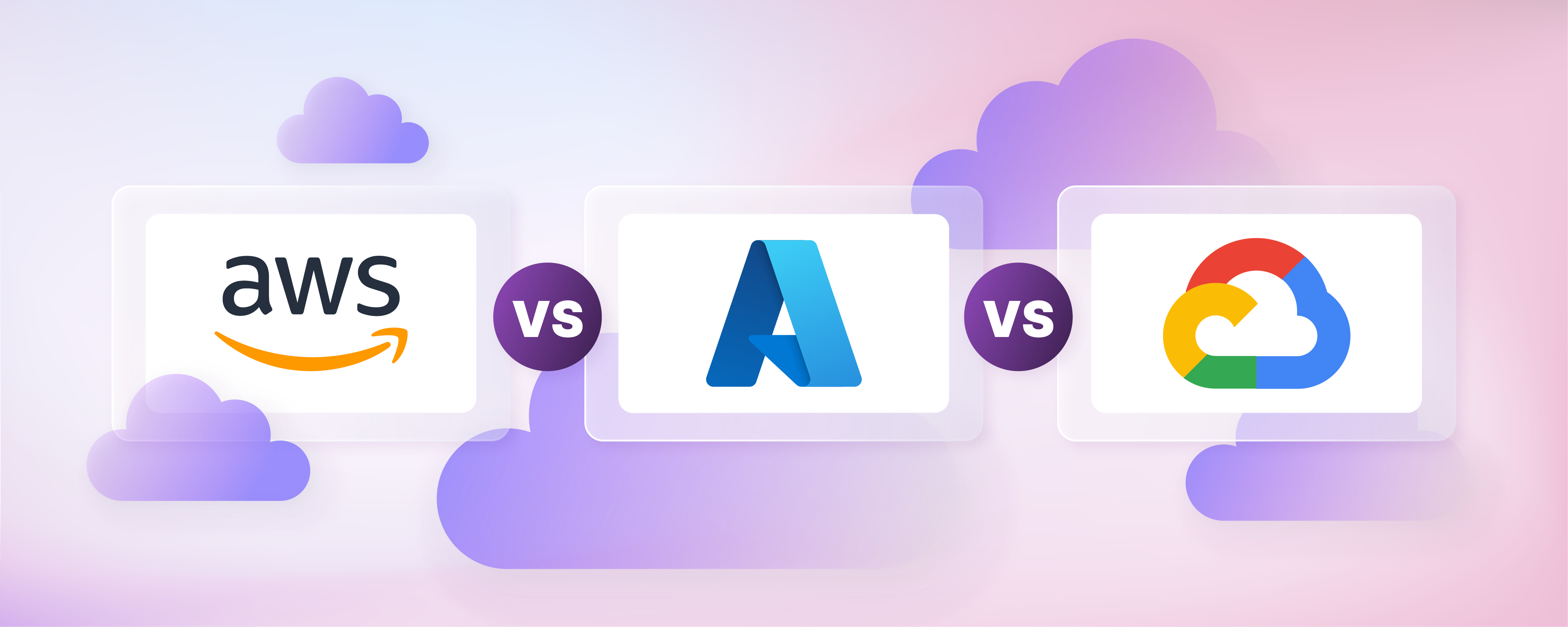 Amazon Web Services vs. Azure vs. Google Cloud in 2025