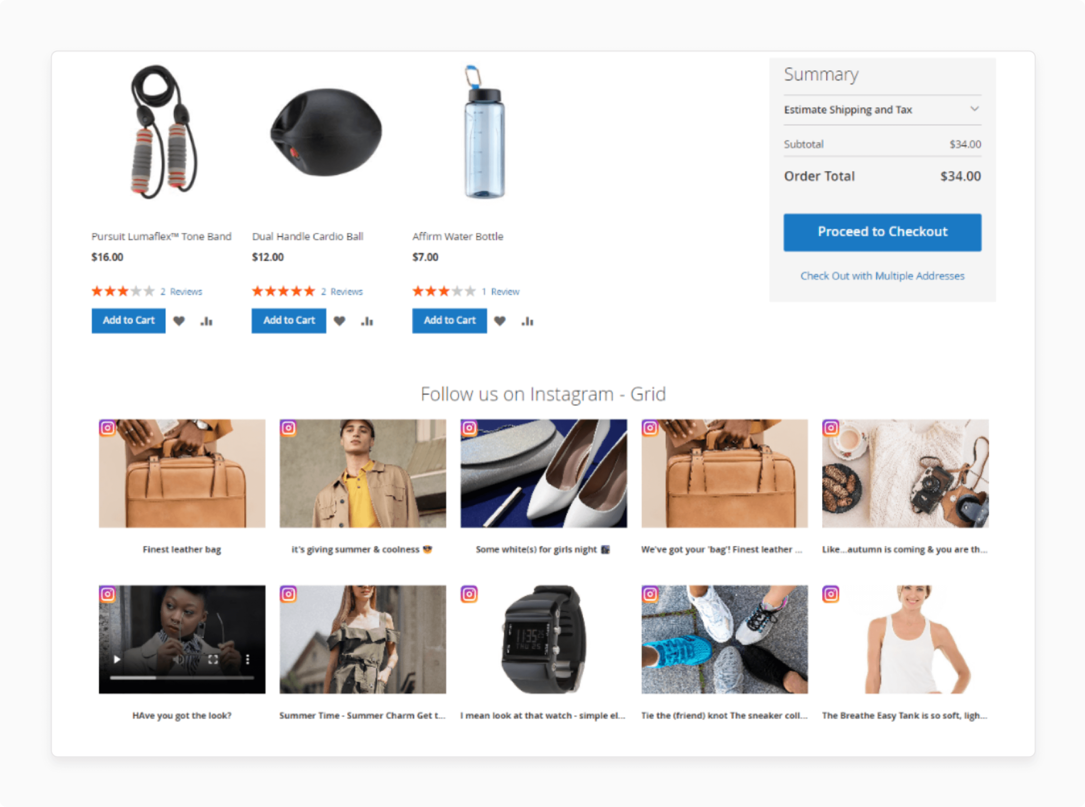 Displaying Instagram Feed on Magento 2 Store