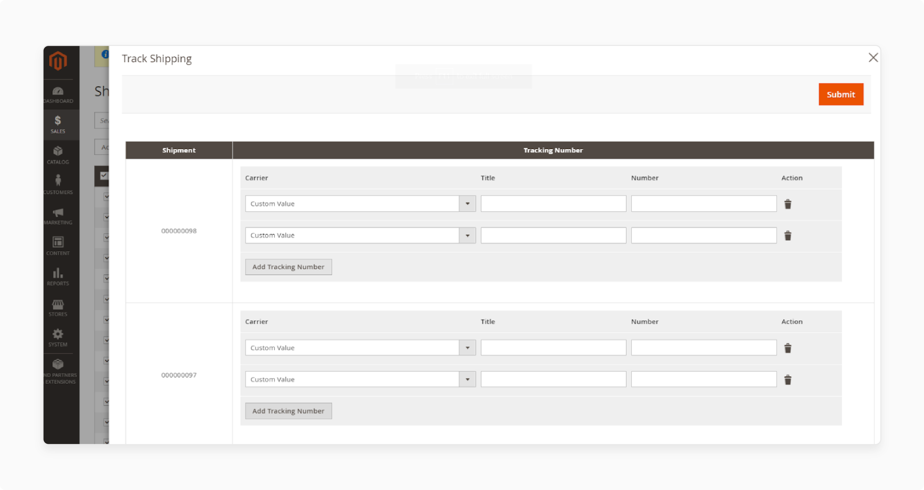 Add shipping details in Magento 2 edit order extension