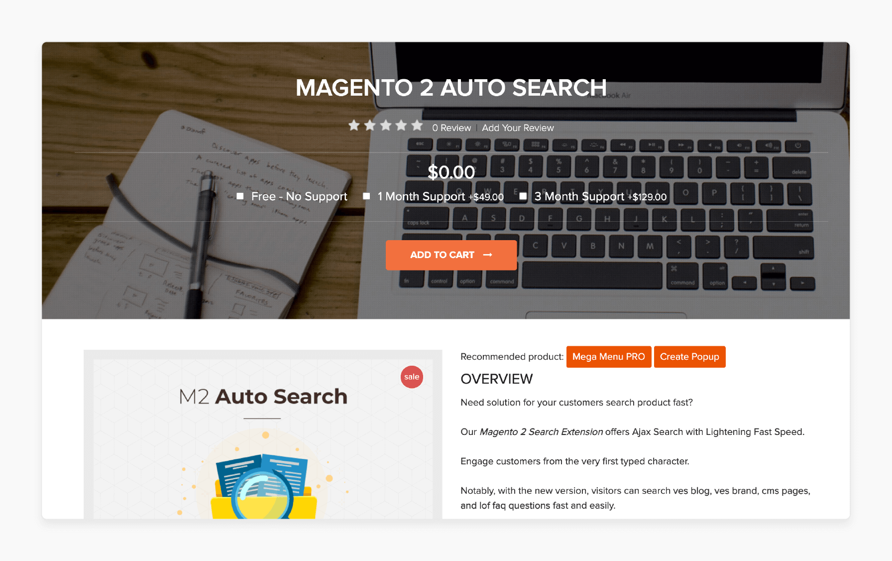 Autocomplete Extension for Magento 2 by Landofcoder with fast Ajax search