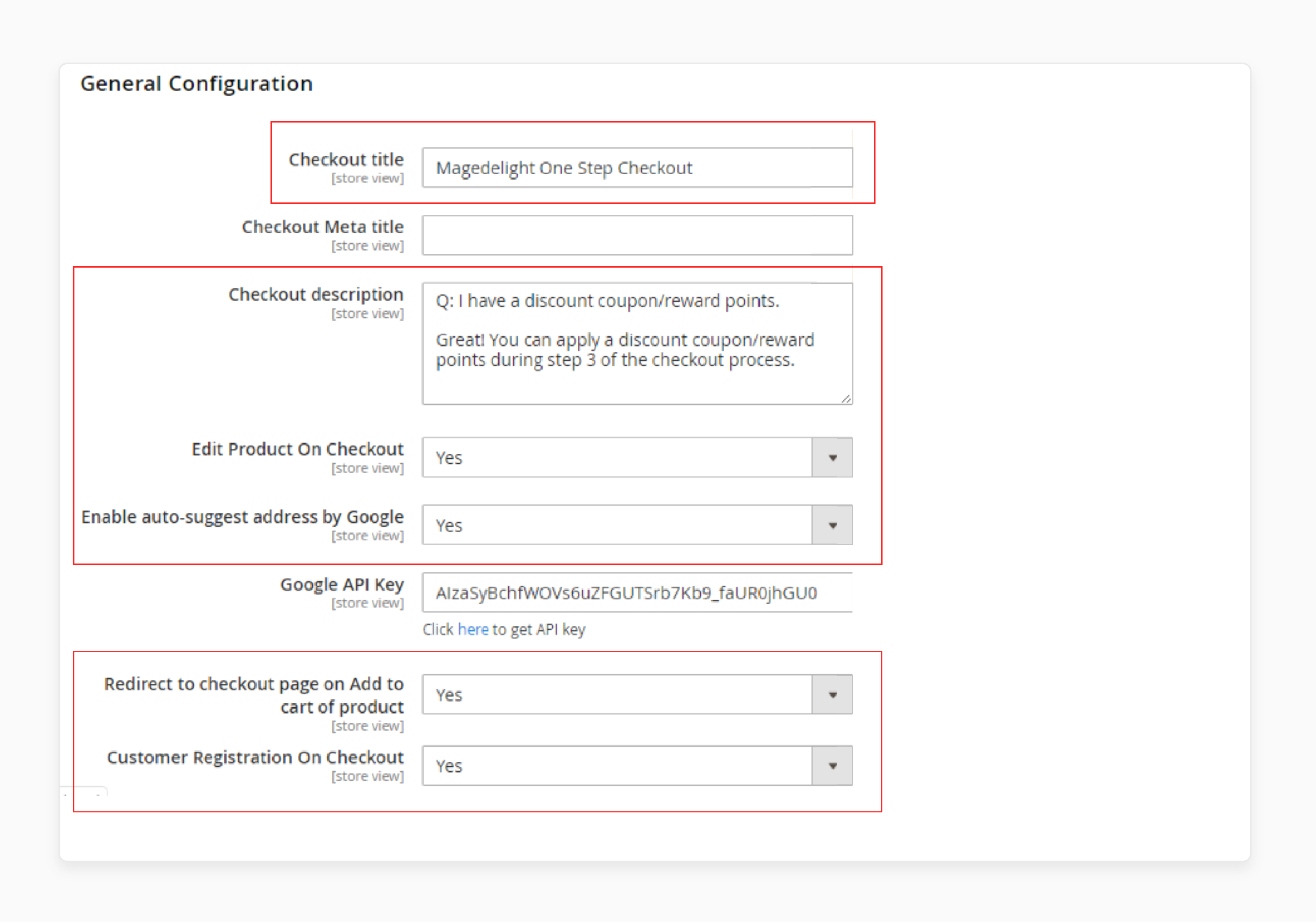 General Information for Magento 2 One-Step Checkout Extension