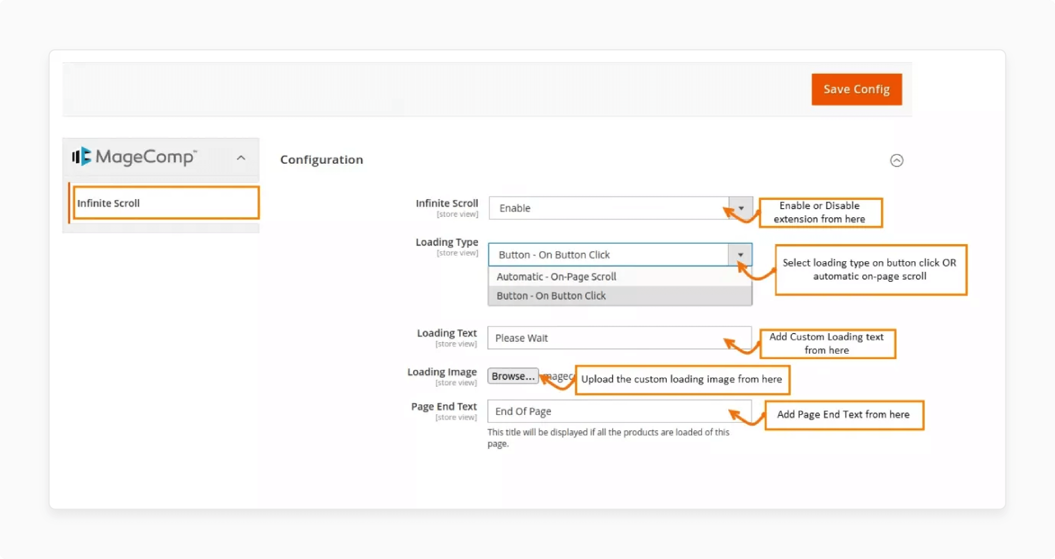 Configuring Infinite Scroll Magento 2 Extensions