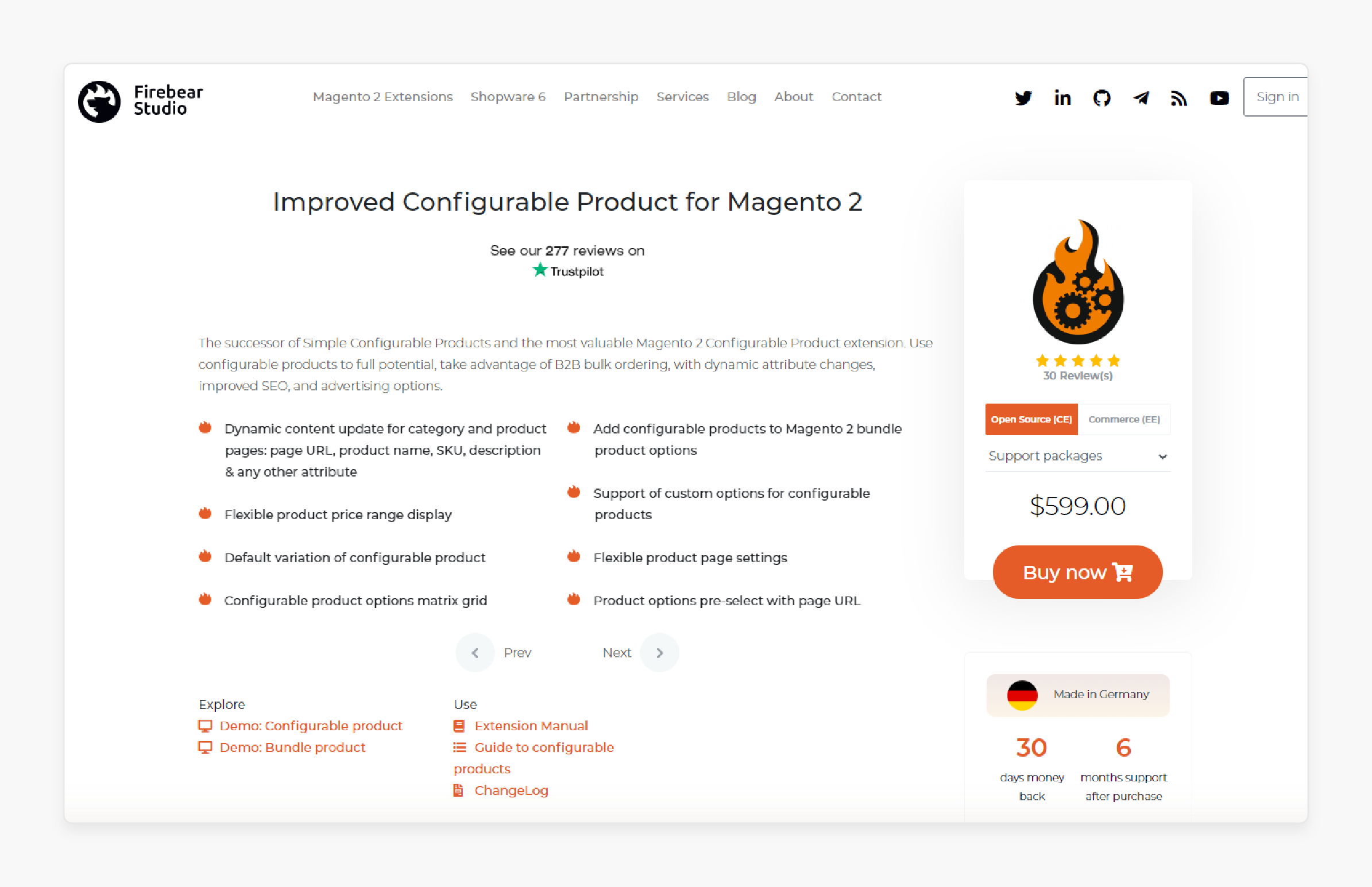 Firebear Studio Magento 2 Configurable Product Extension