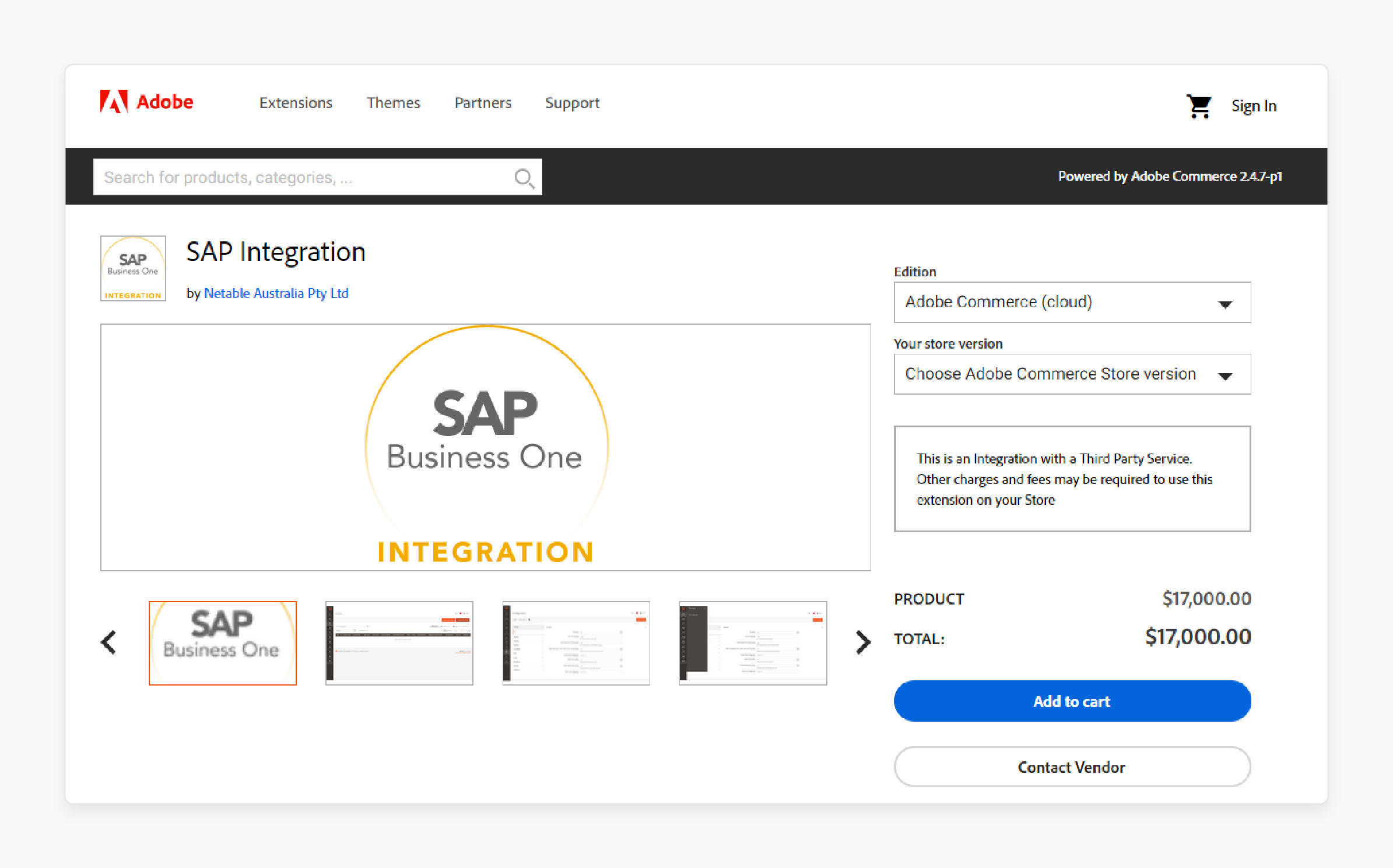 Netable Magento SAP ECC Integration