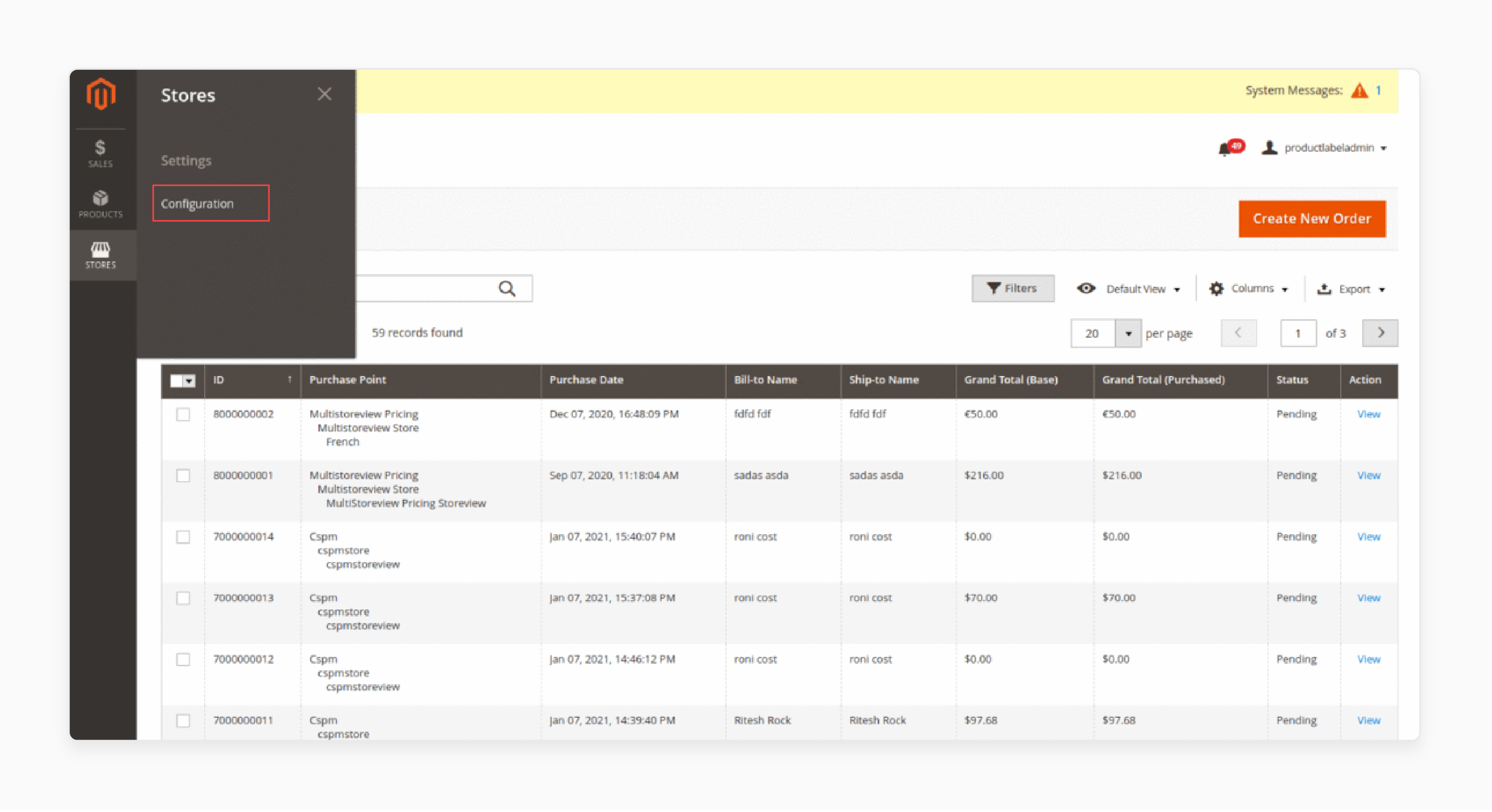 Configuration of Custom Product Labels for Magento 2