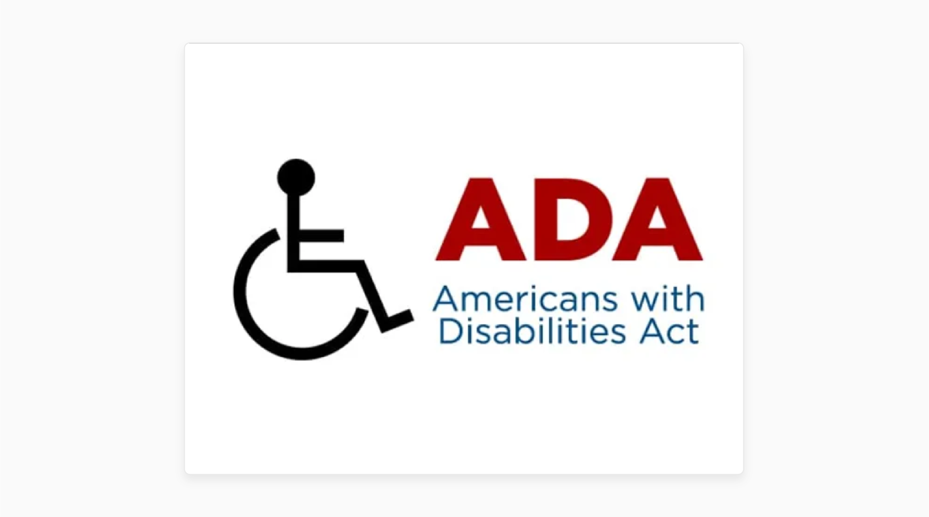 Americans with Disabilities Act