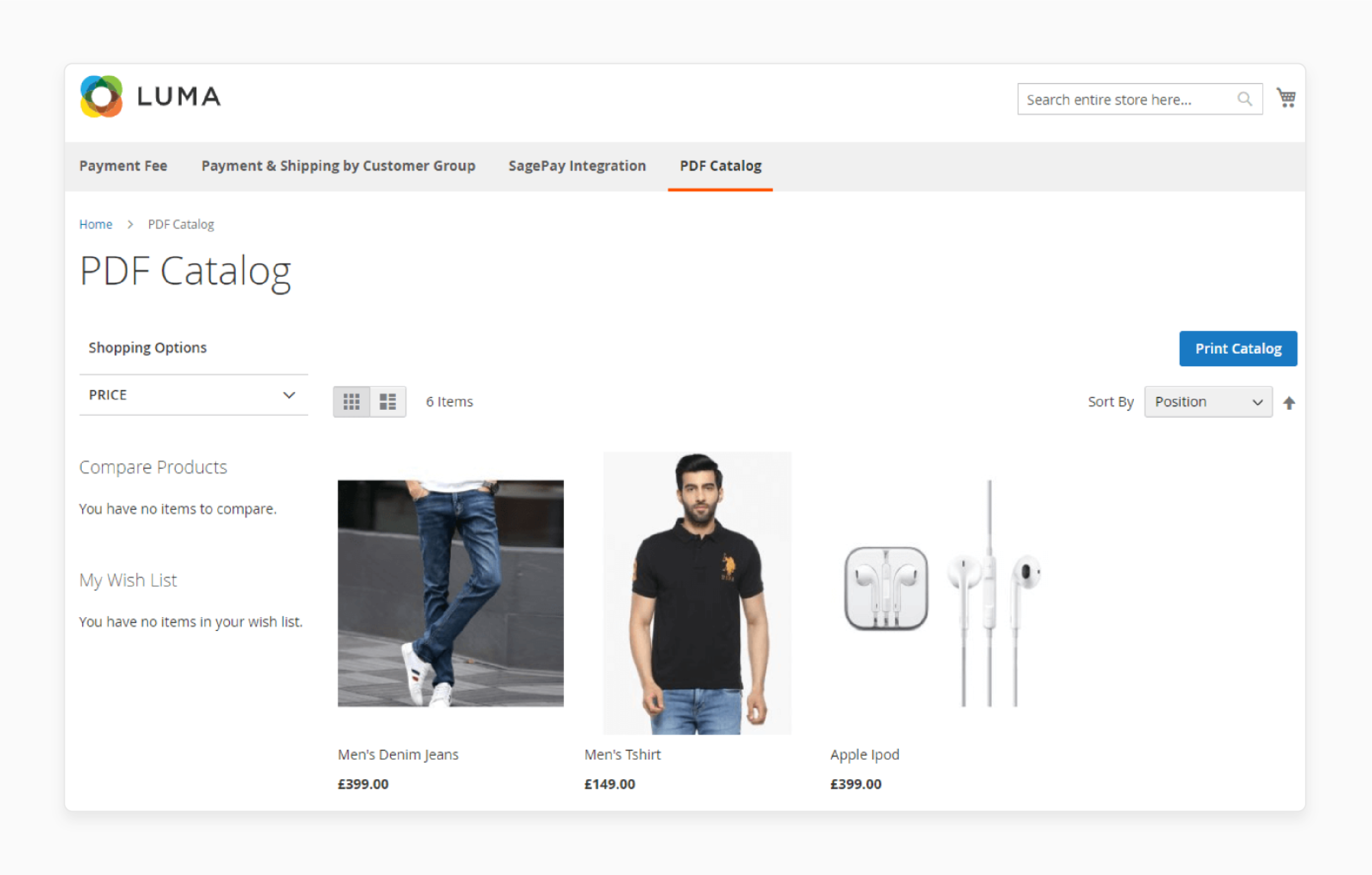 Publishing PDF Catalogs in Magento 2