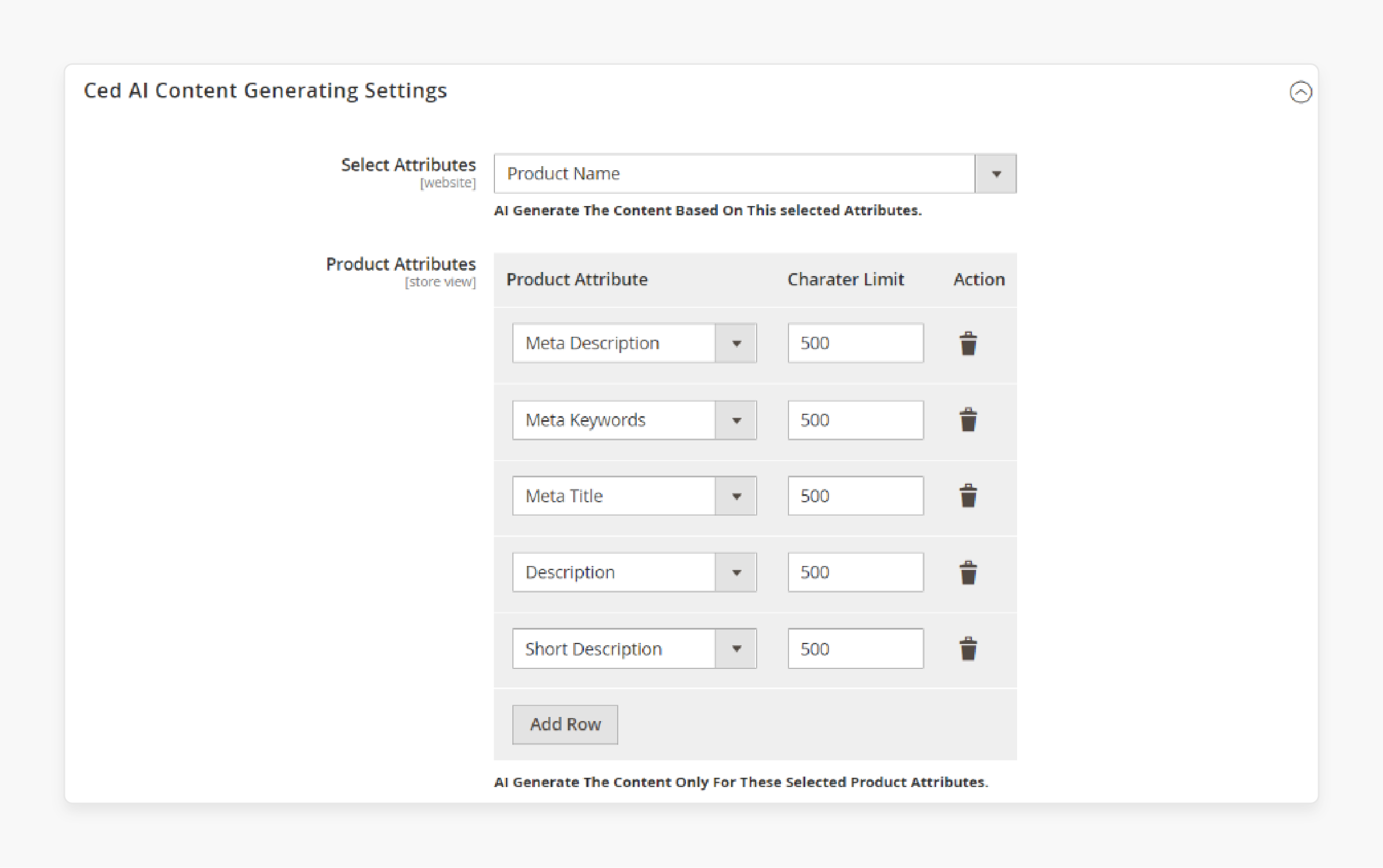 Steps to configure ChatGPT settings in Magento 2