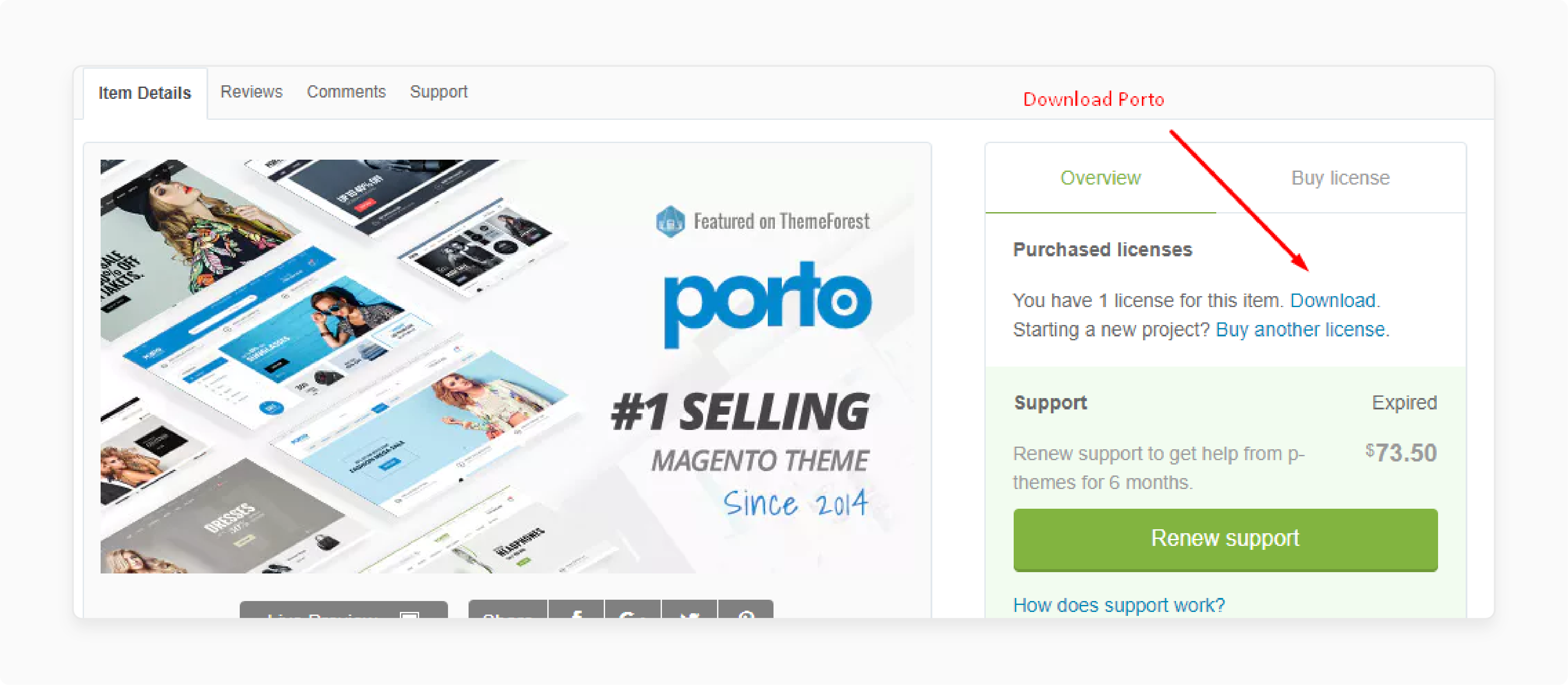 Dowload a Theme to Install Porto Theme in Magento 2