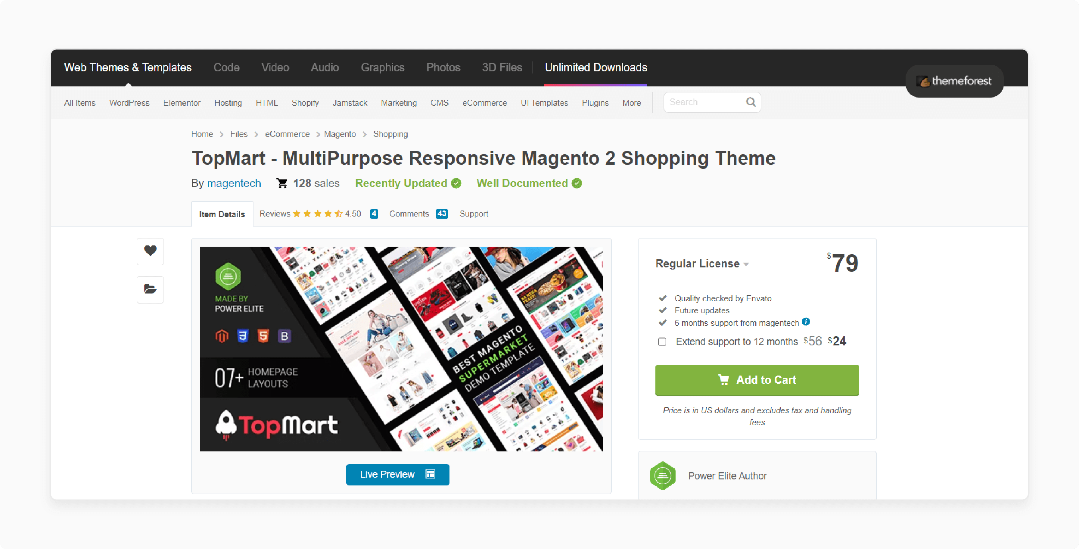 TopMart Magento 2 Bootstrap Theme