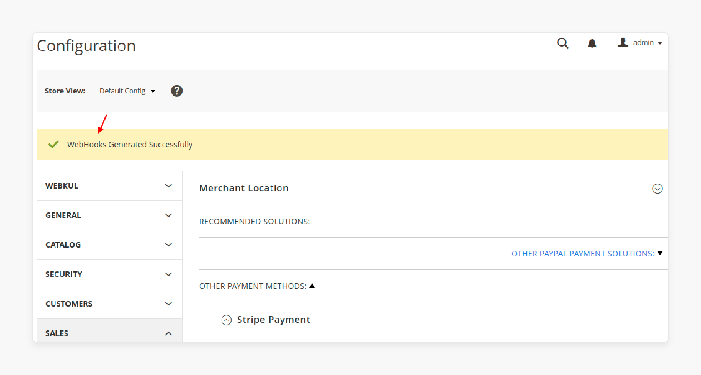 Configuring API Keys for Stripe Connect