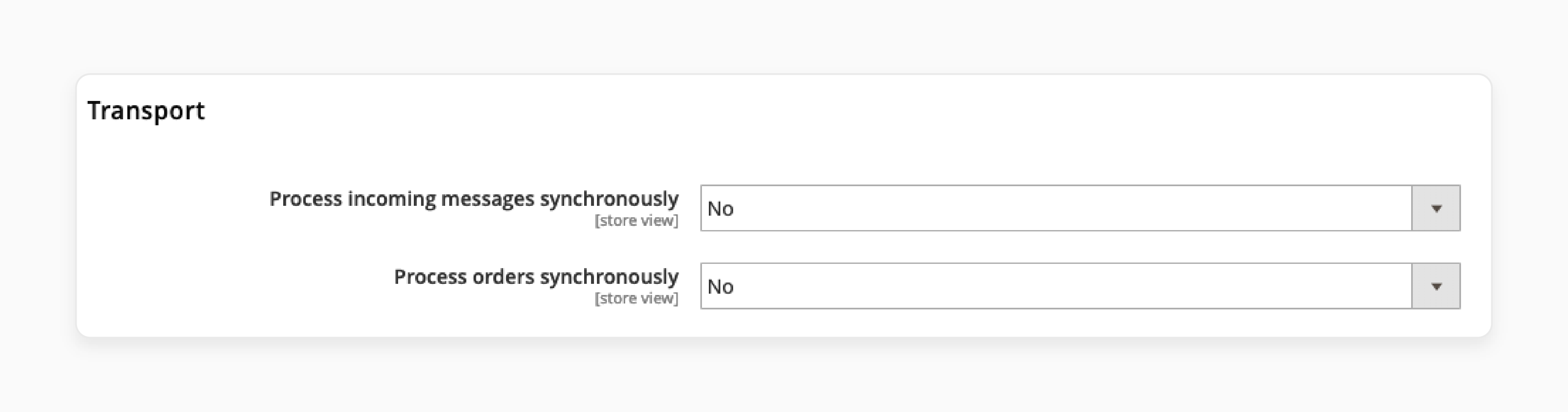 Configure Asynchronous Communication