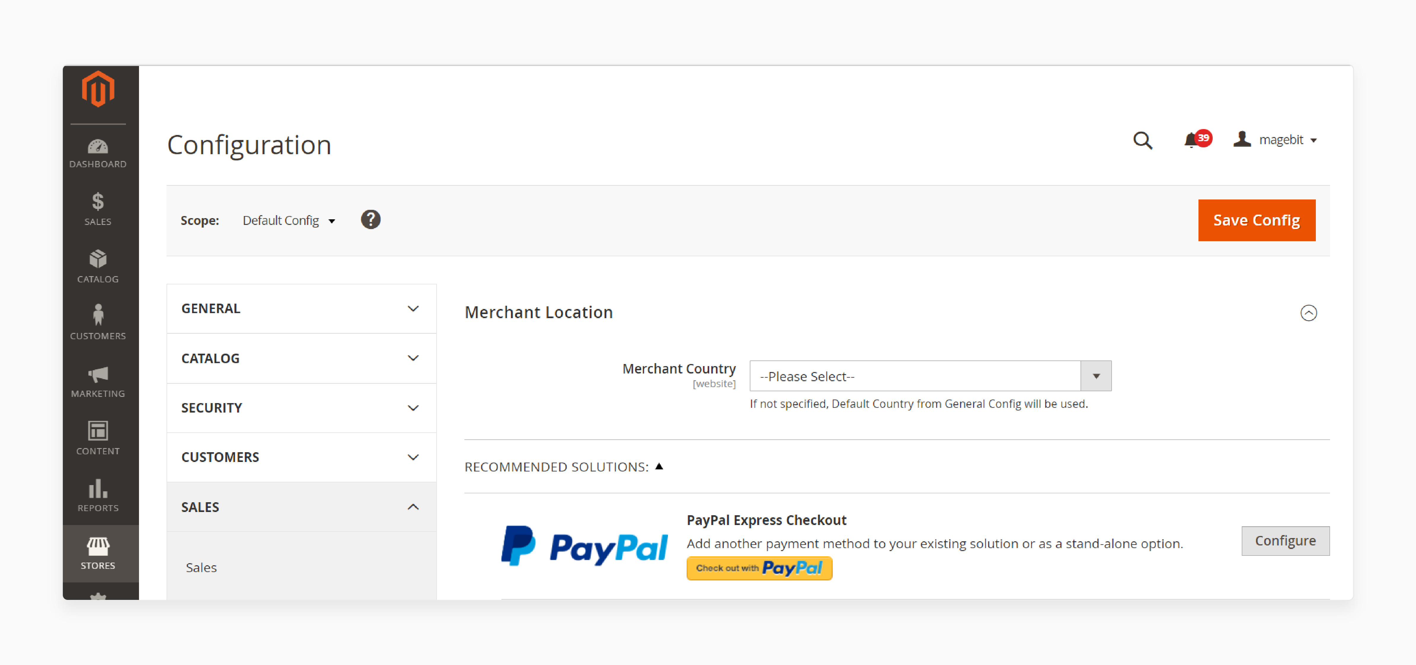 Configuring payment gateway settings for multi-currency support in Magento 2