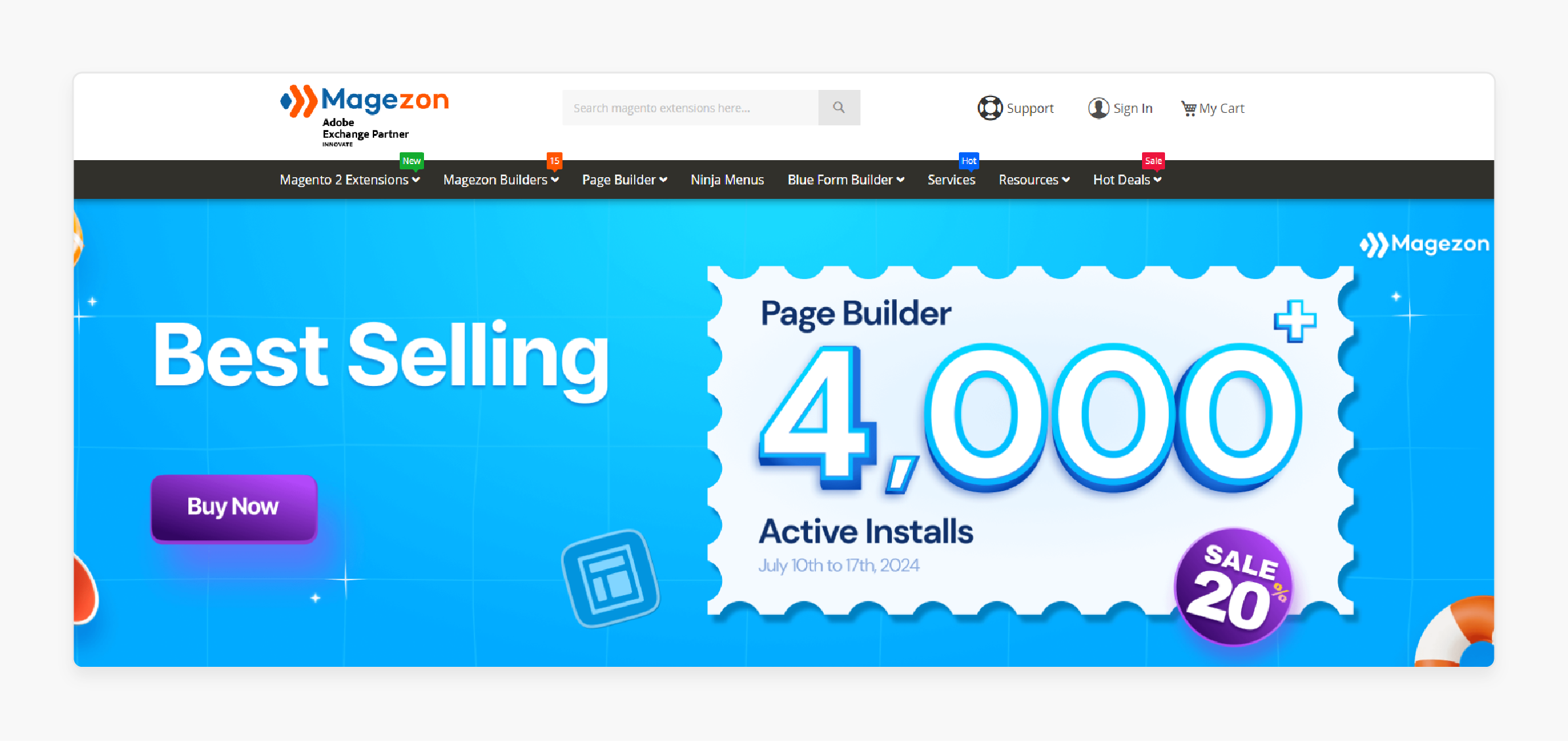 Magento Extension Providers: Magezon