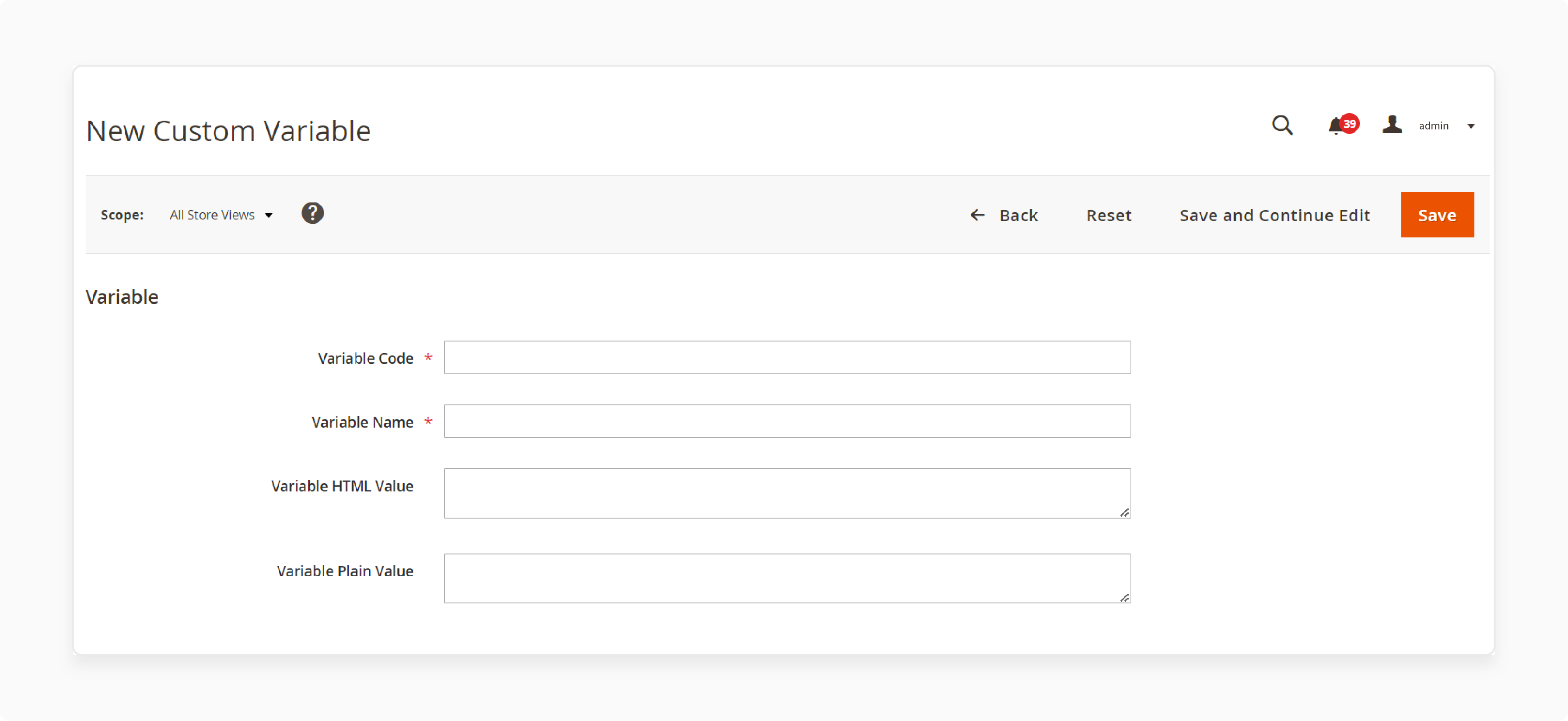 Filling in details for a new custom variable in Magento 2 email templates