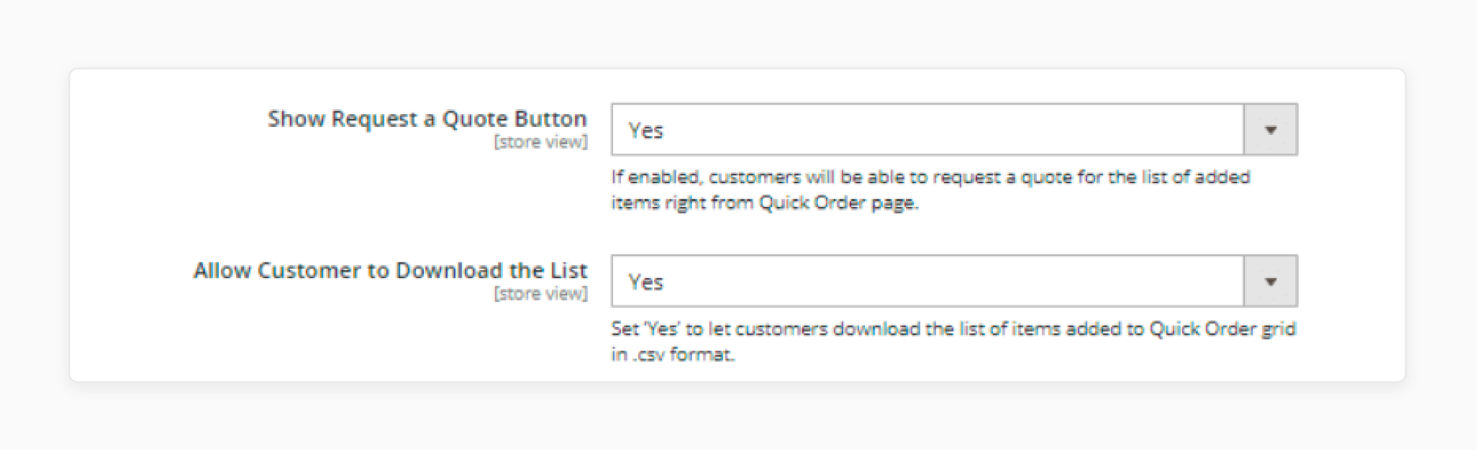 Adding products in bulk using Magento 2 quick order extension