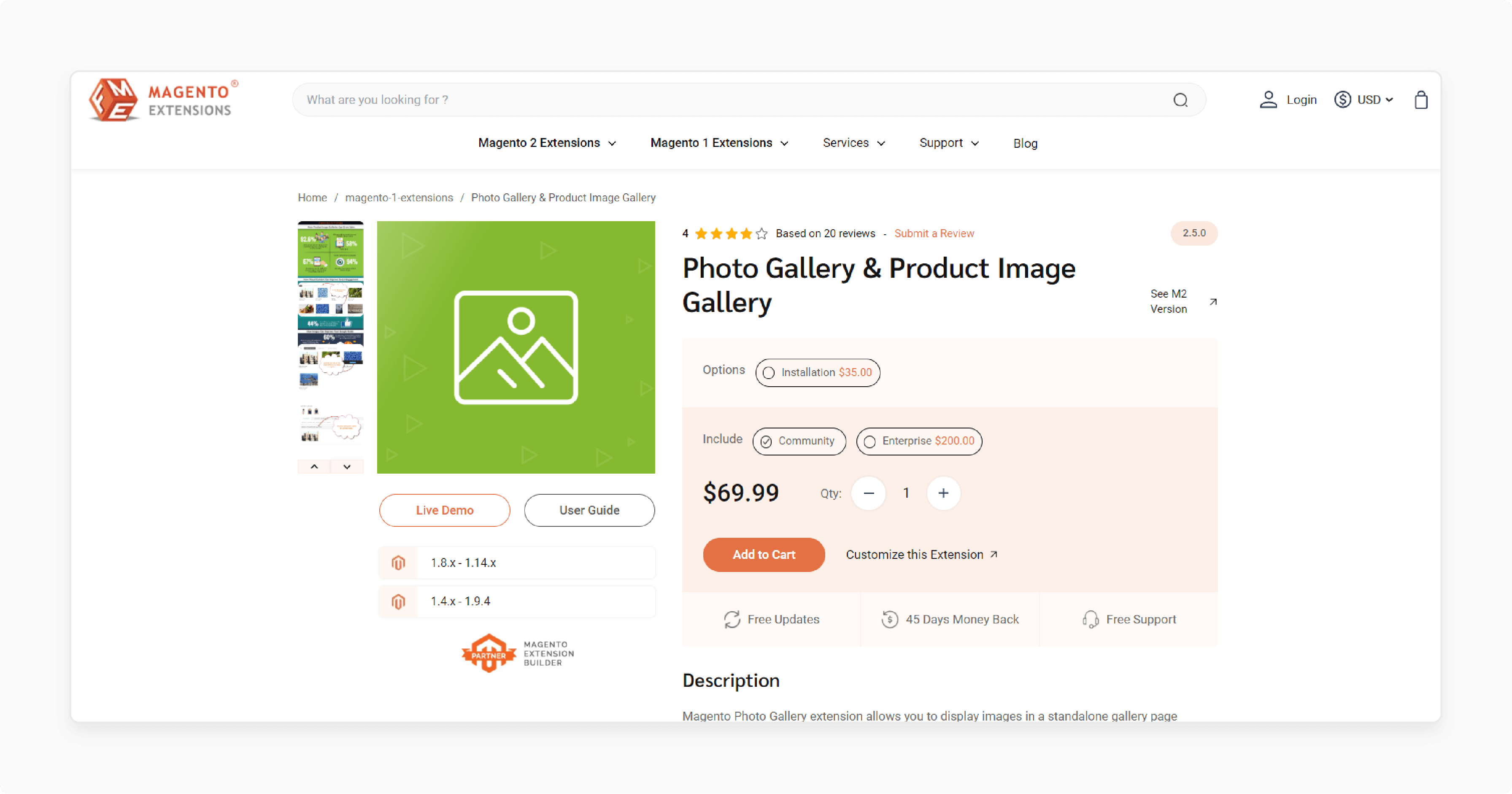 photo gallery &amp; product image gallery extension with features overview by FMEExtensions