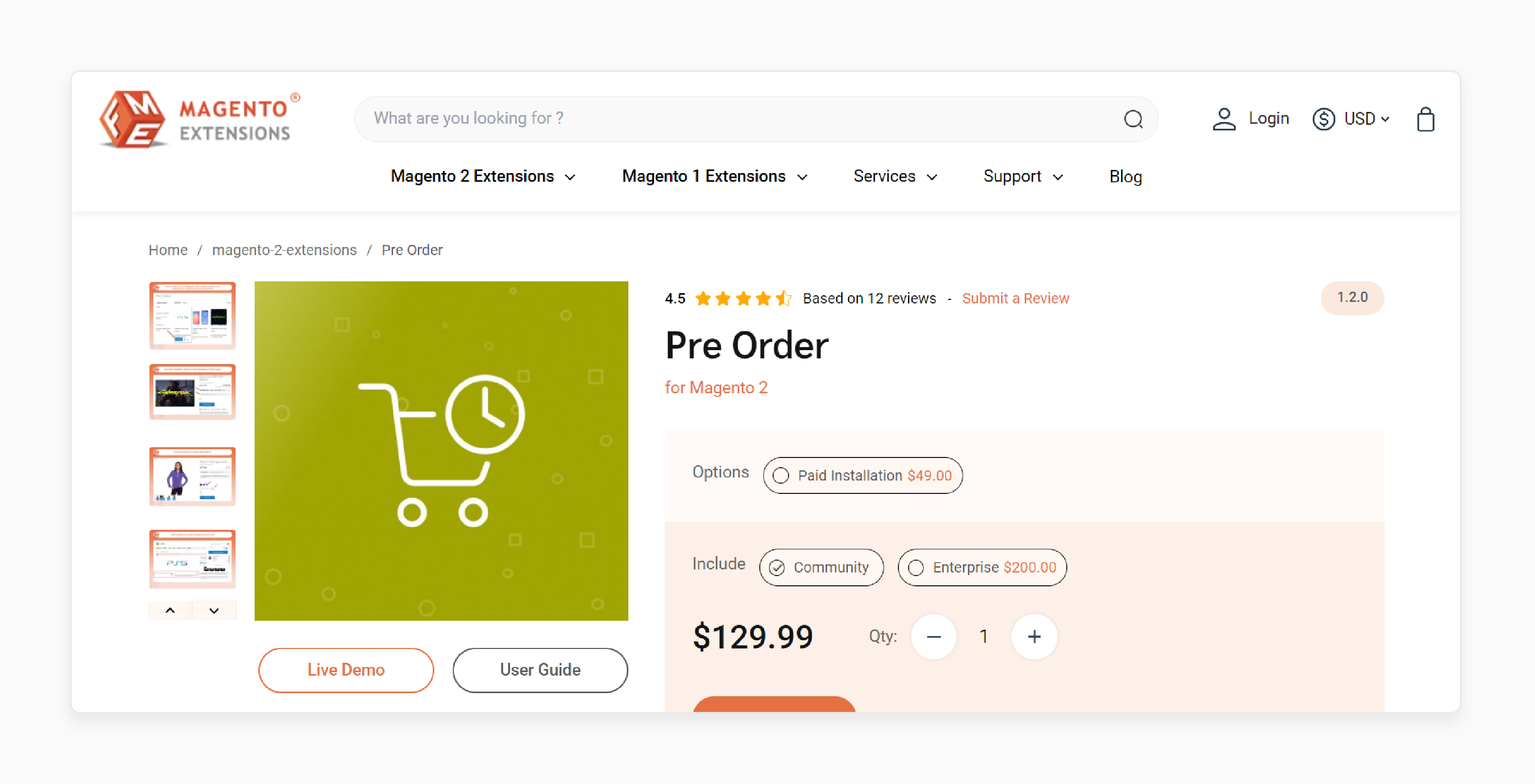 pre-order extension for Magento 2 by FMEExtensions allowing advance product orders and custom notifications