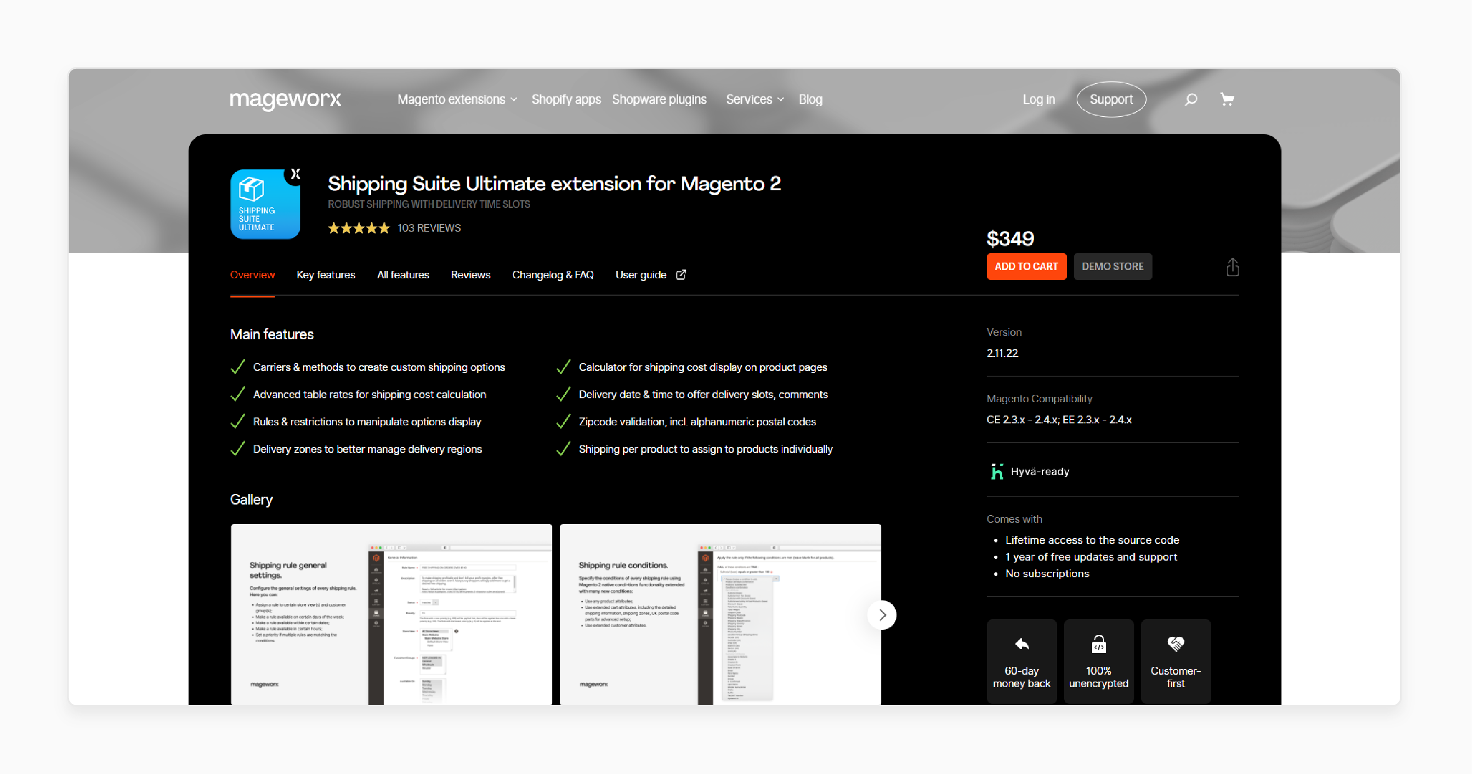 MageWorx Magento 2 Shipping Rules