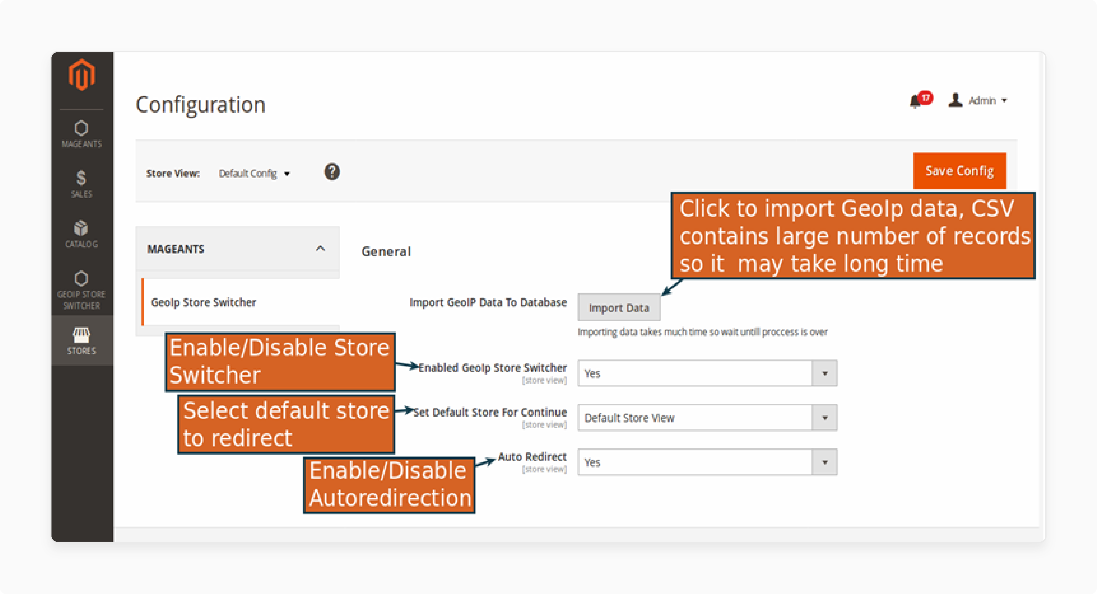 Enabling Magento 2 GeoIP Store Switcher Extension