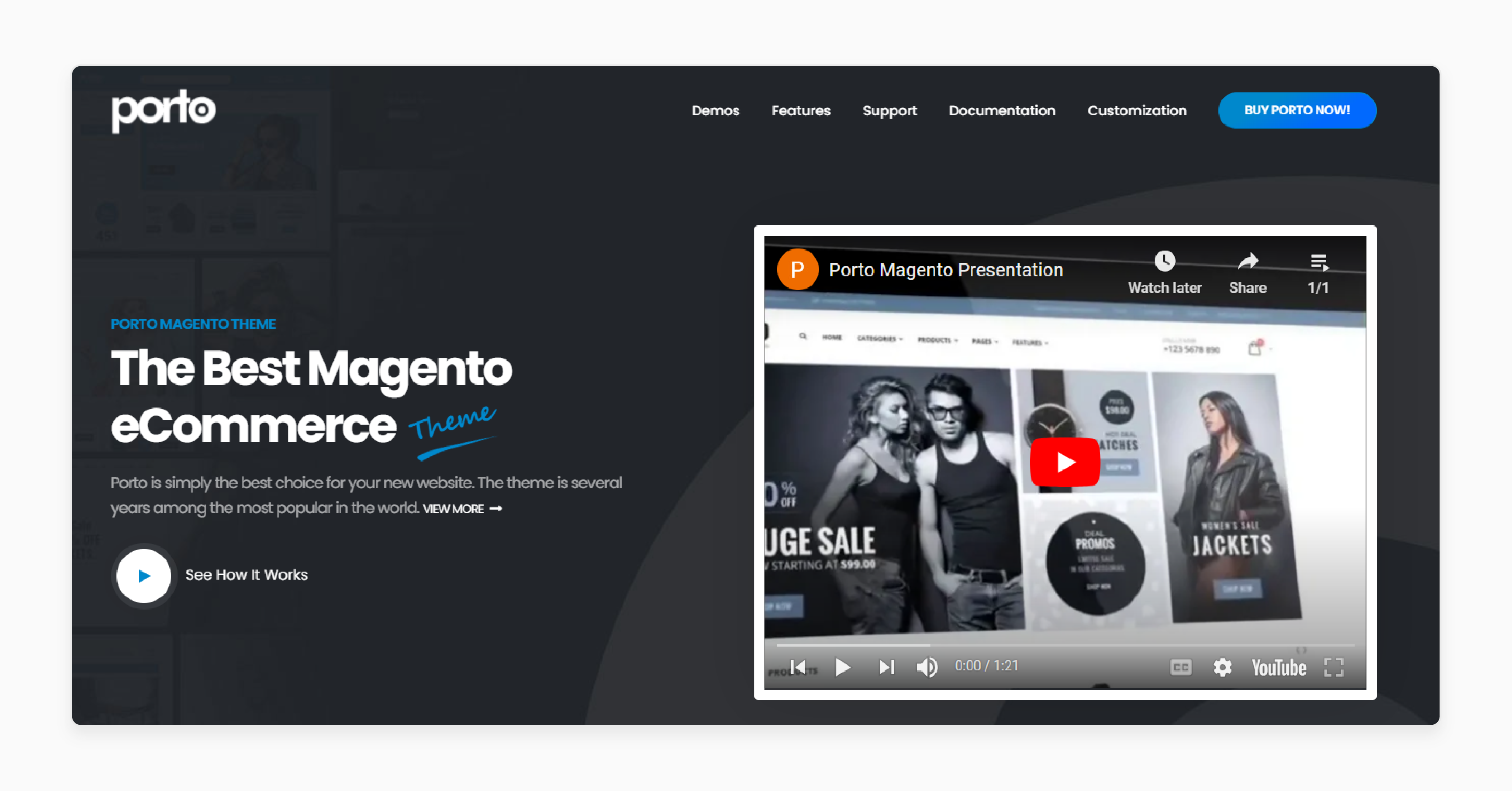 Porto Ultimate Responsive Magento Theme by p-themes