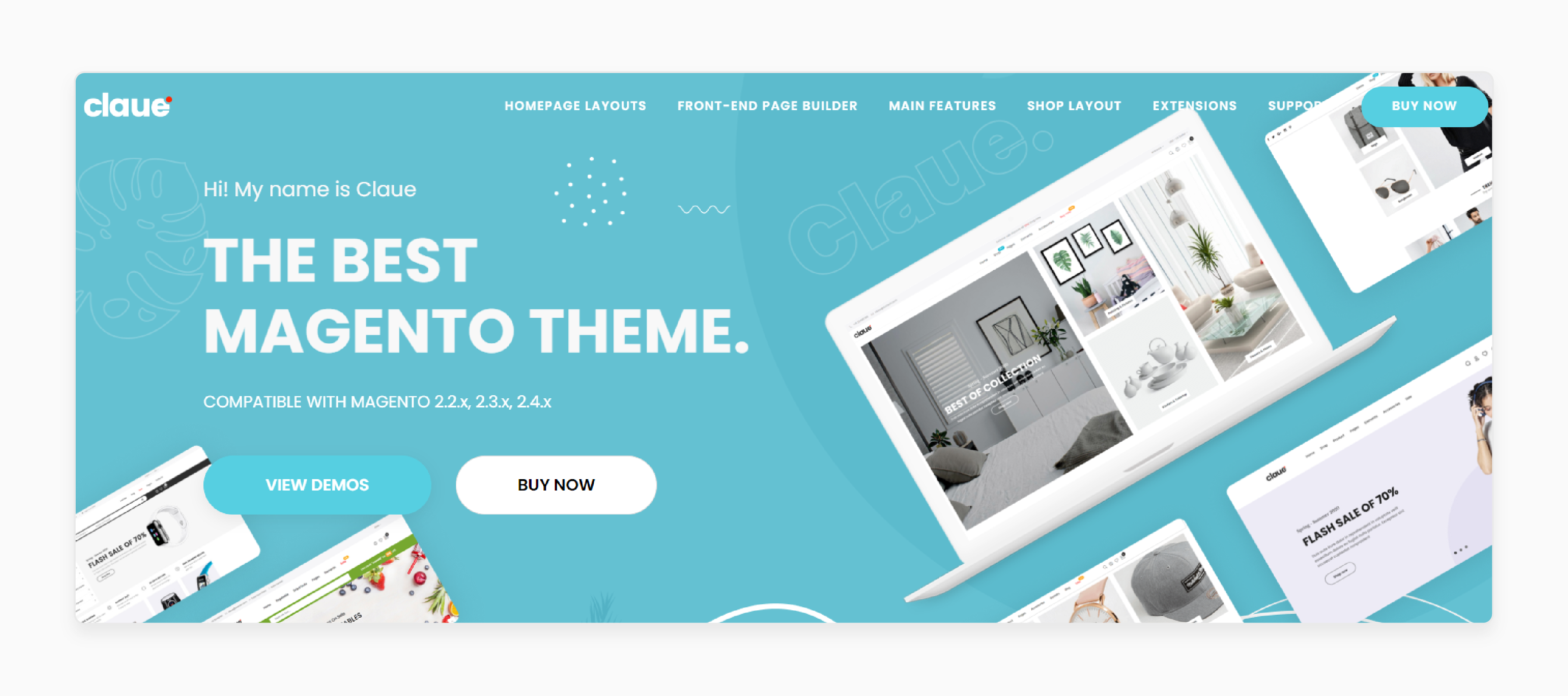 Claue - Clean and Minimal Magento Theme by ArrowHiTech