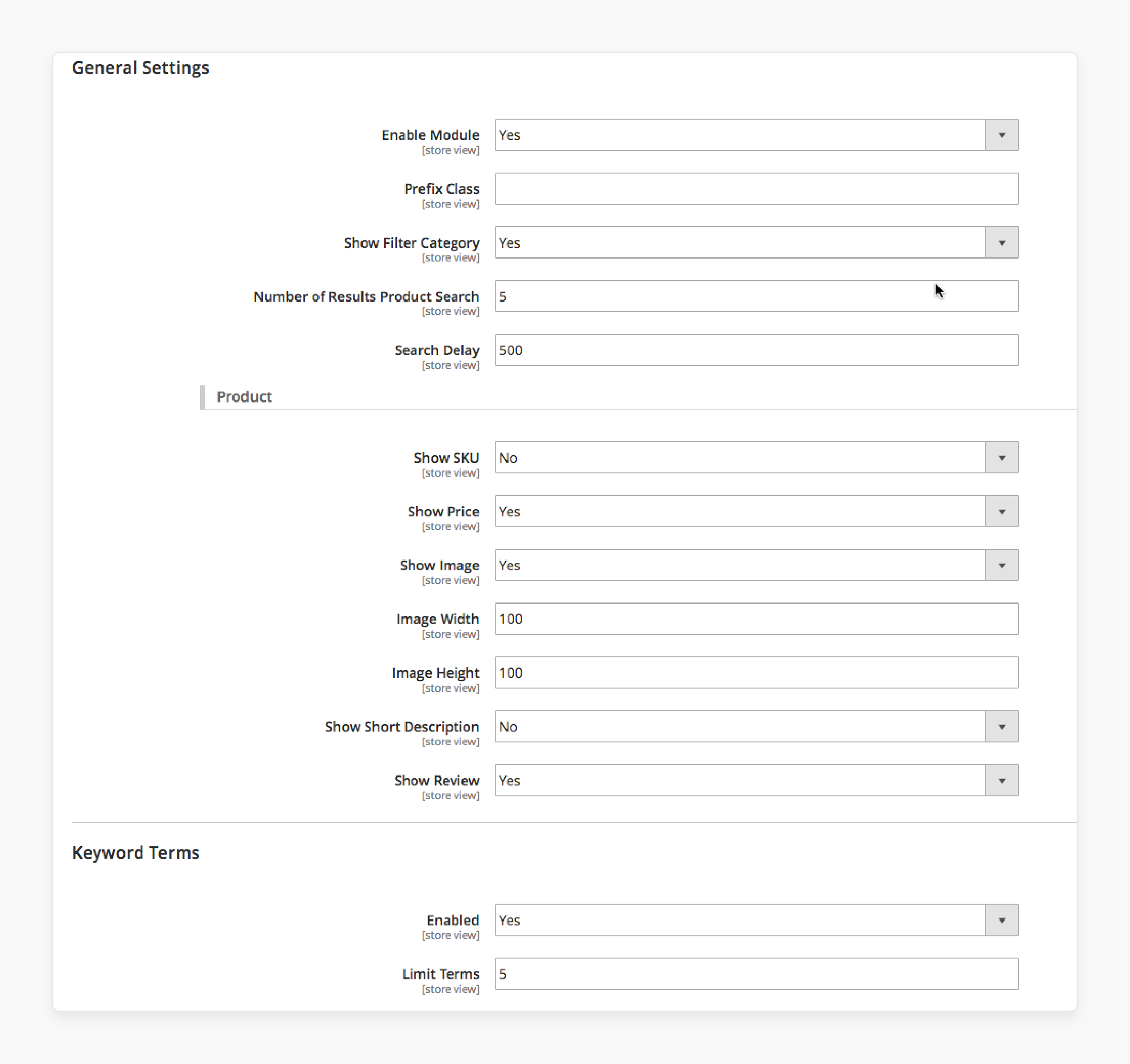 Result Customization via Magento 2 Search Autocomplete