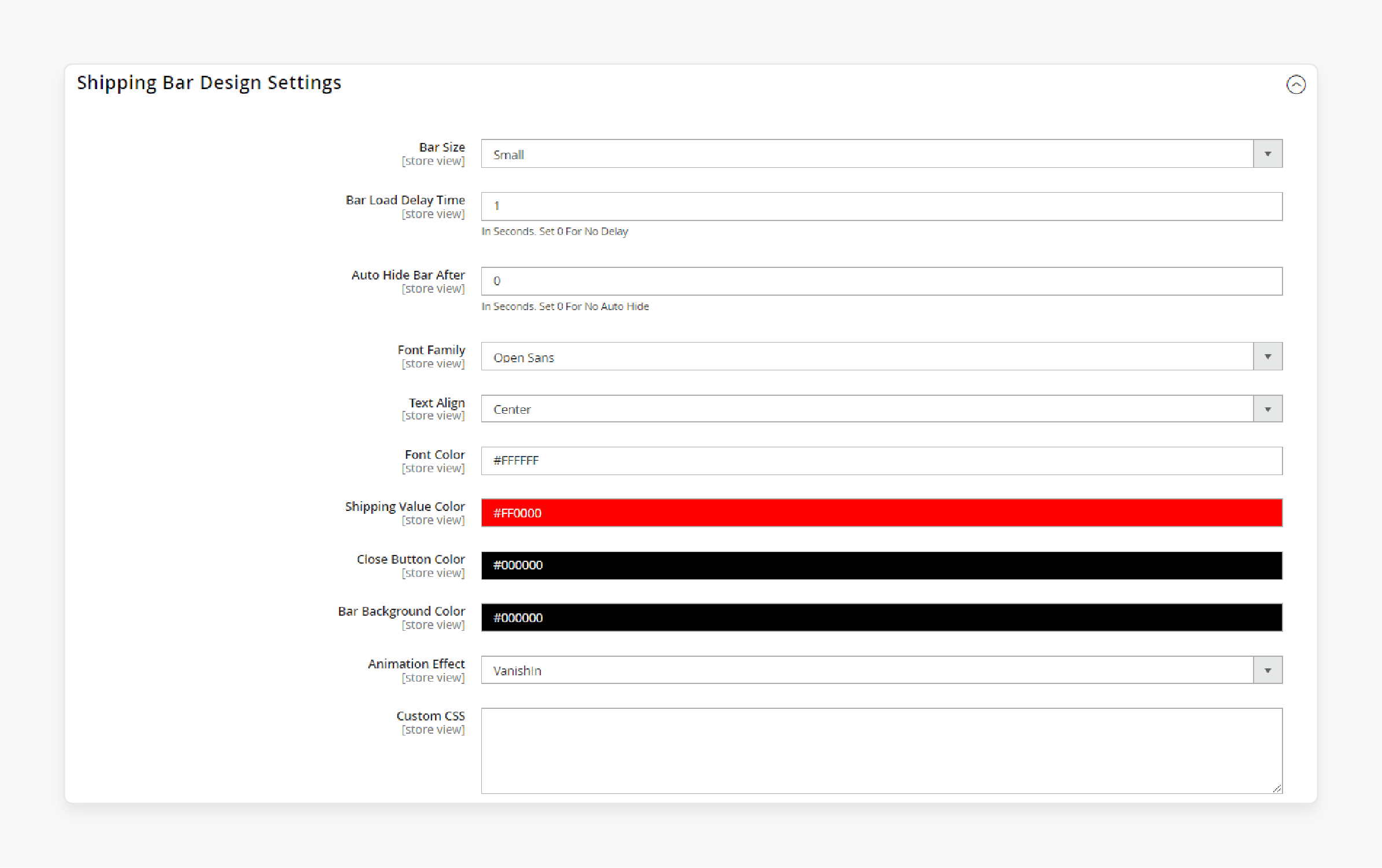 Designing the Free Shipping Bar