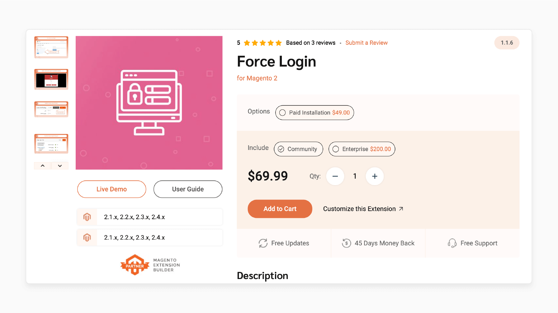 Force Login Extension overview for Magento 2 by FMEExtensions