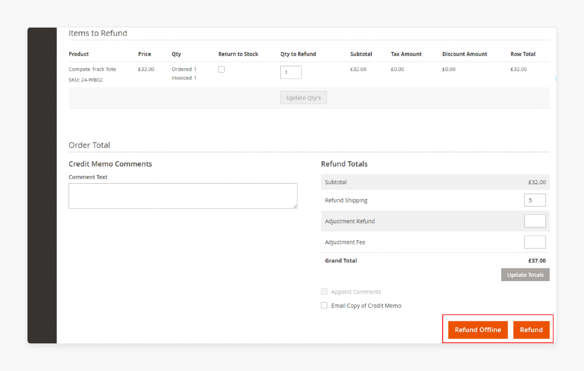 Security and Compliance: Secure Refund Processing