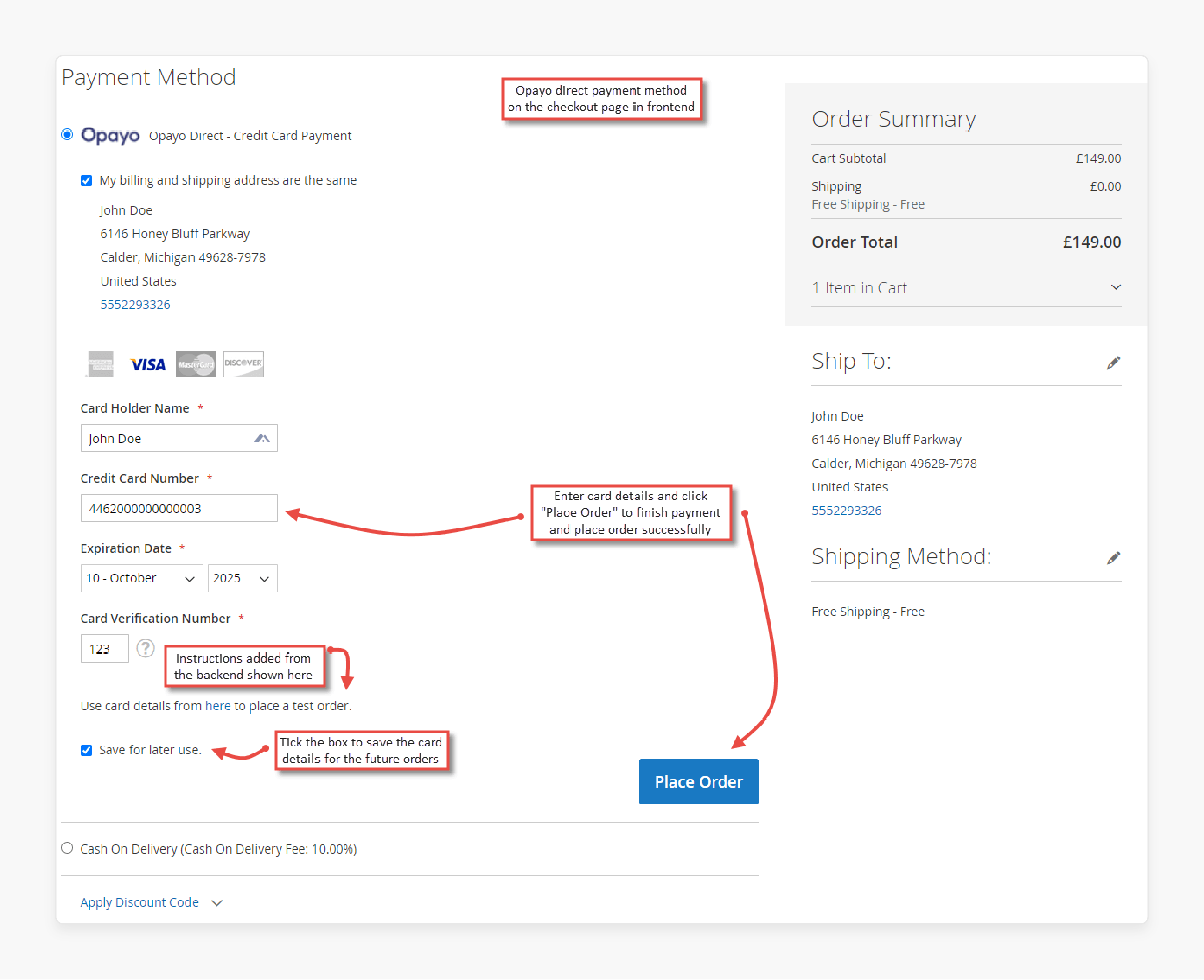 Types Of SagePay Integrations: Magento 2 Direct Payment