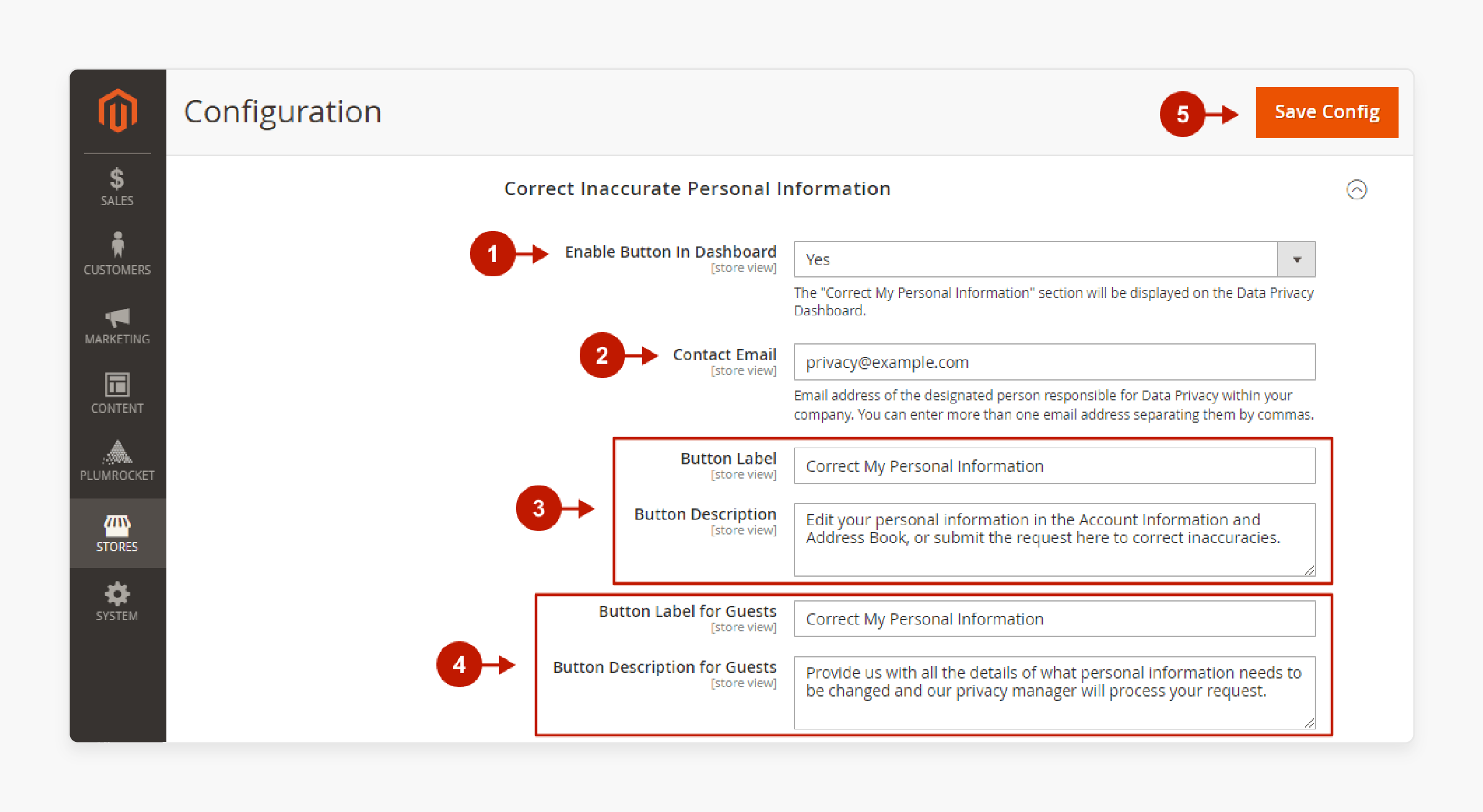 Enable Email notifications