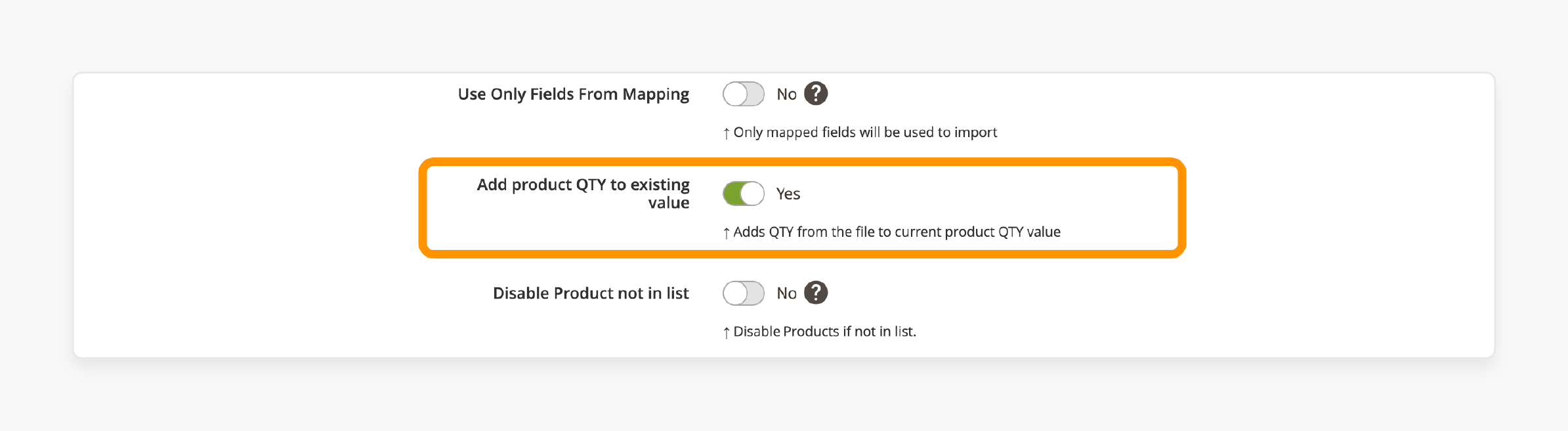 setting up an import job for Magento 2 bulk product updates