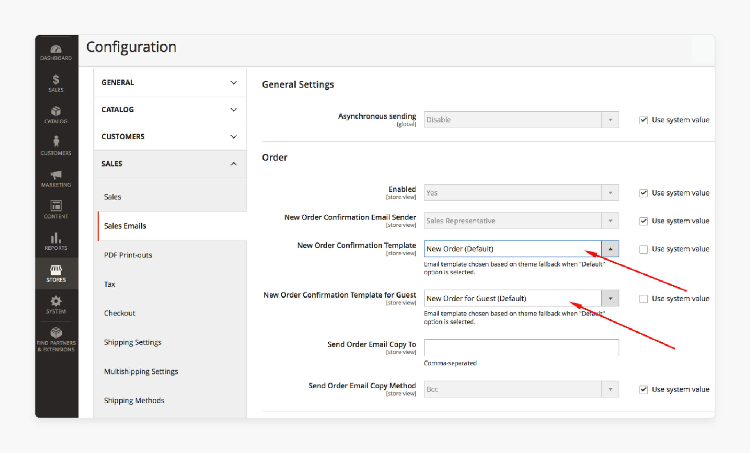 Editing transactional emails in Magento