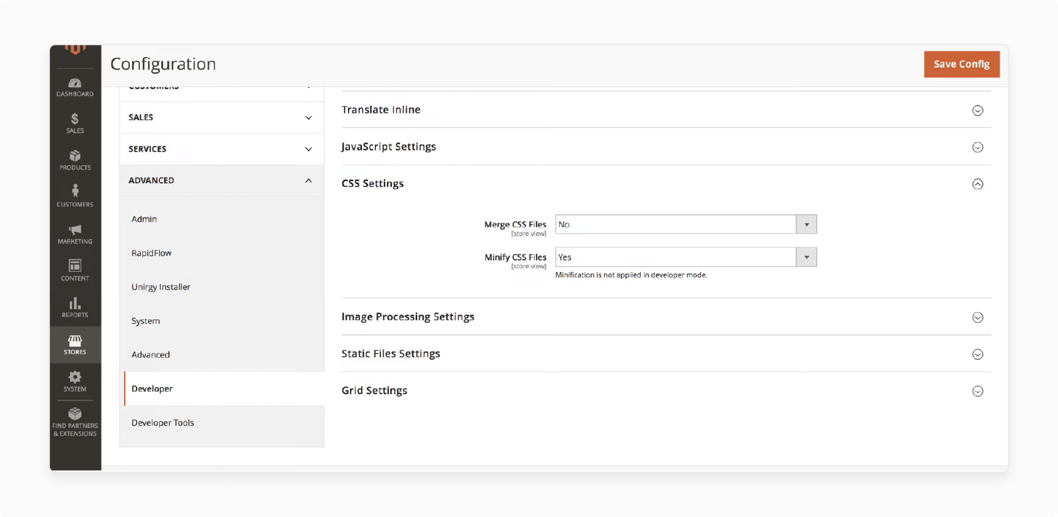 JavaScript and CSS compressed