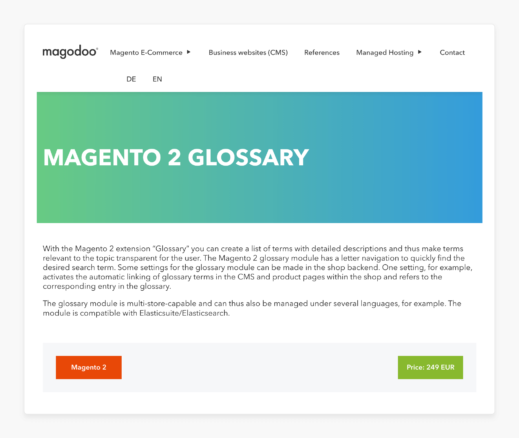 Magento 2 Glossary - Magodoo