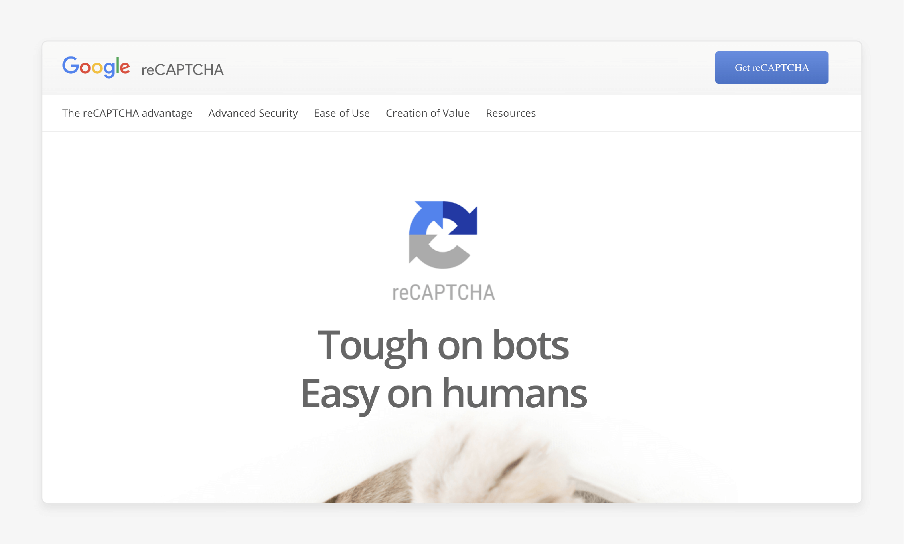 Google reCAPTCHA integration