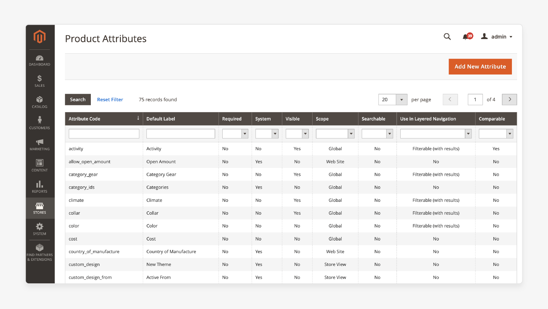 ensure proper product attribute configuration in Magento 2 for effective search