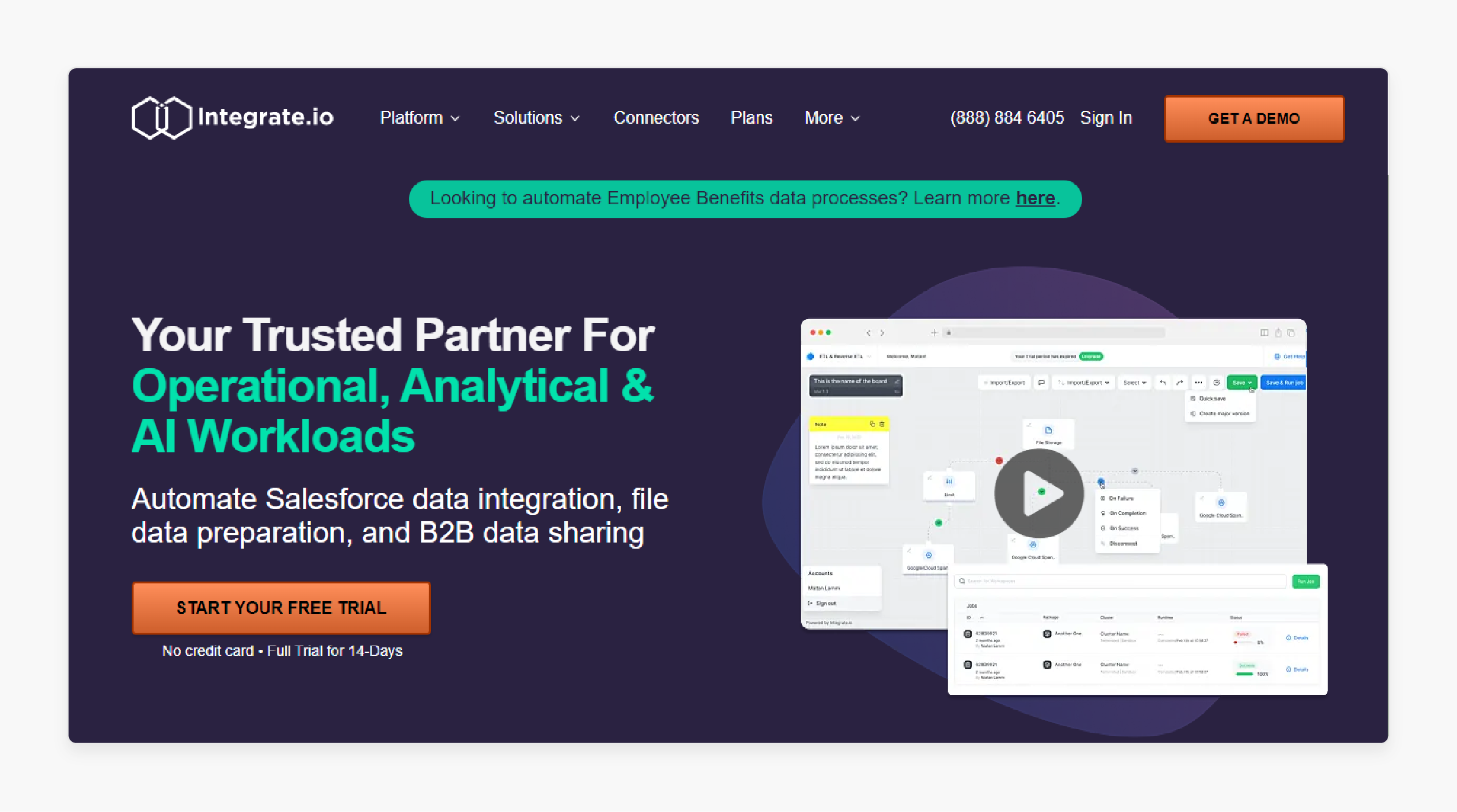 Integrate.io handles data between Epicor ERP and Magento