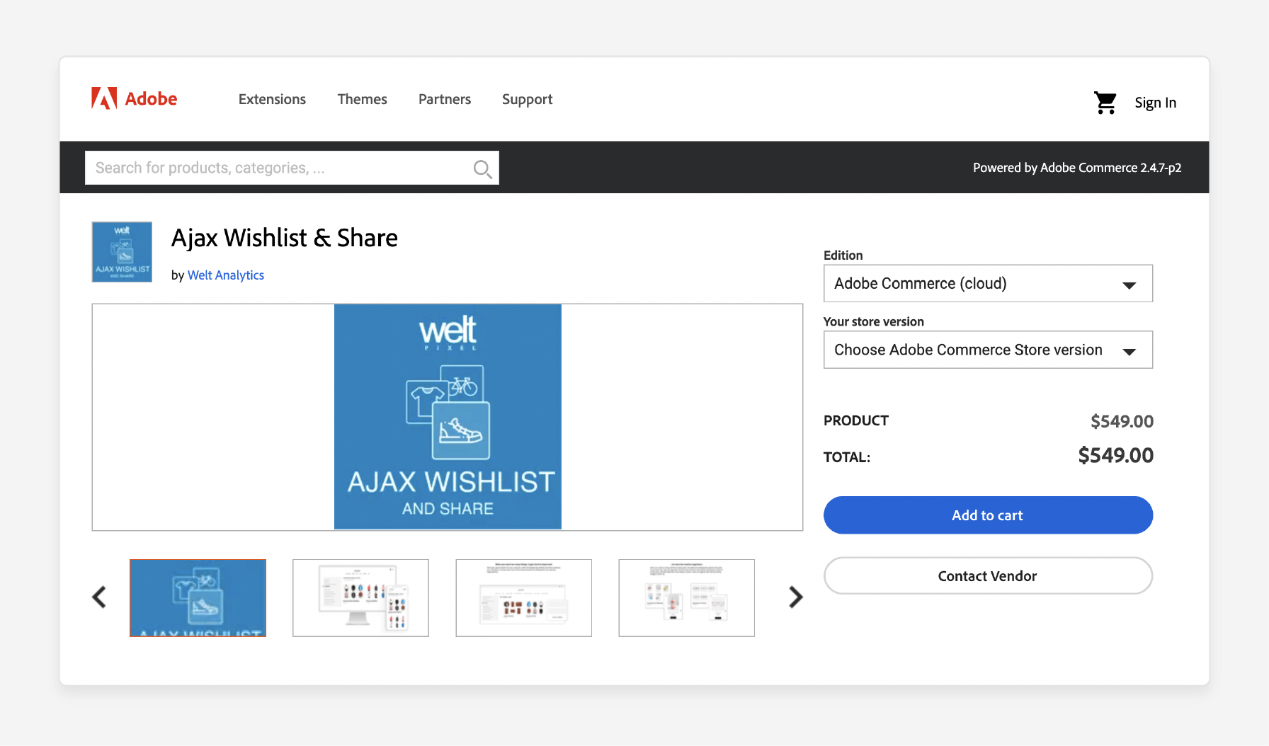 Adobe’s Ajax Wishlist and Share extension for Magento 2 e-commerce stores