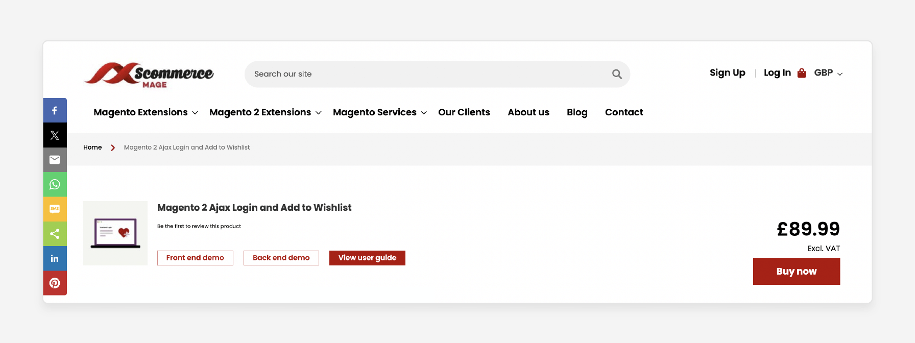 Magento 2 Ajax Add to Wishlist extension by Scommerce Mage for fast wishlist additions