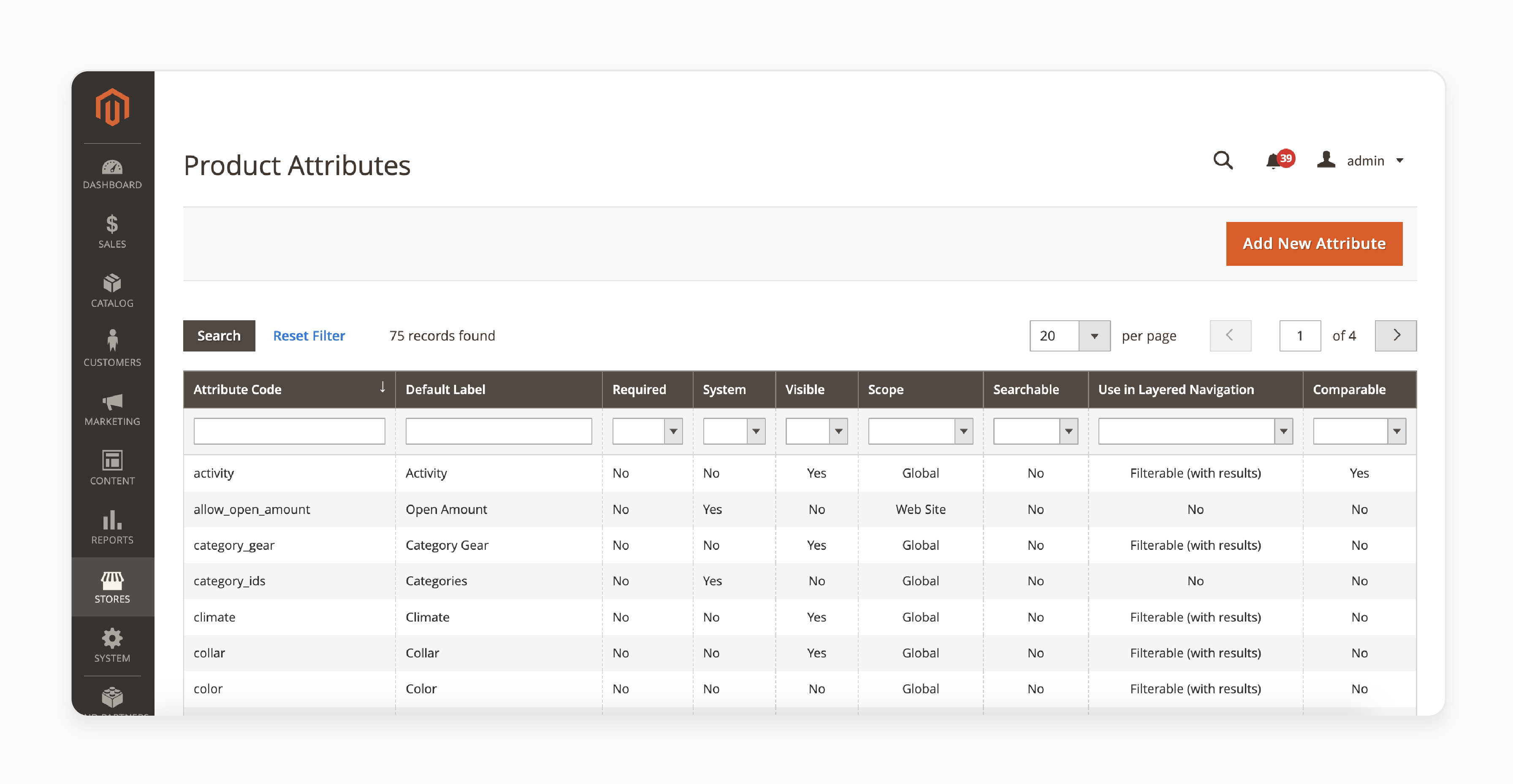 deleting outdated and unused products to improve Magento 2 admin speed