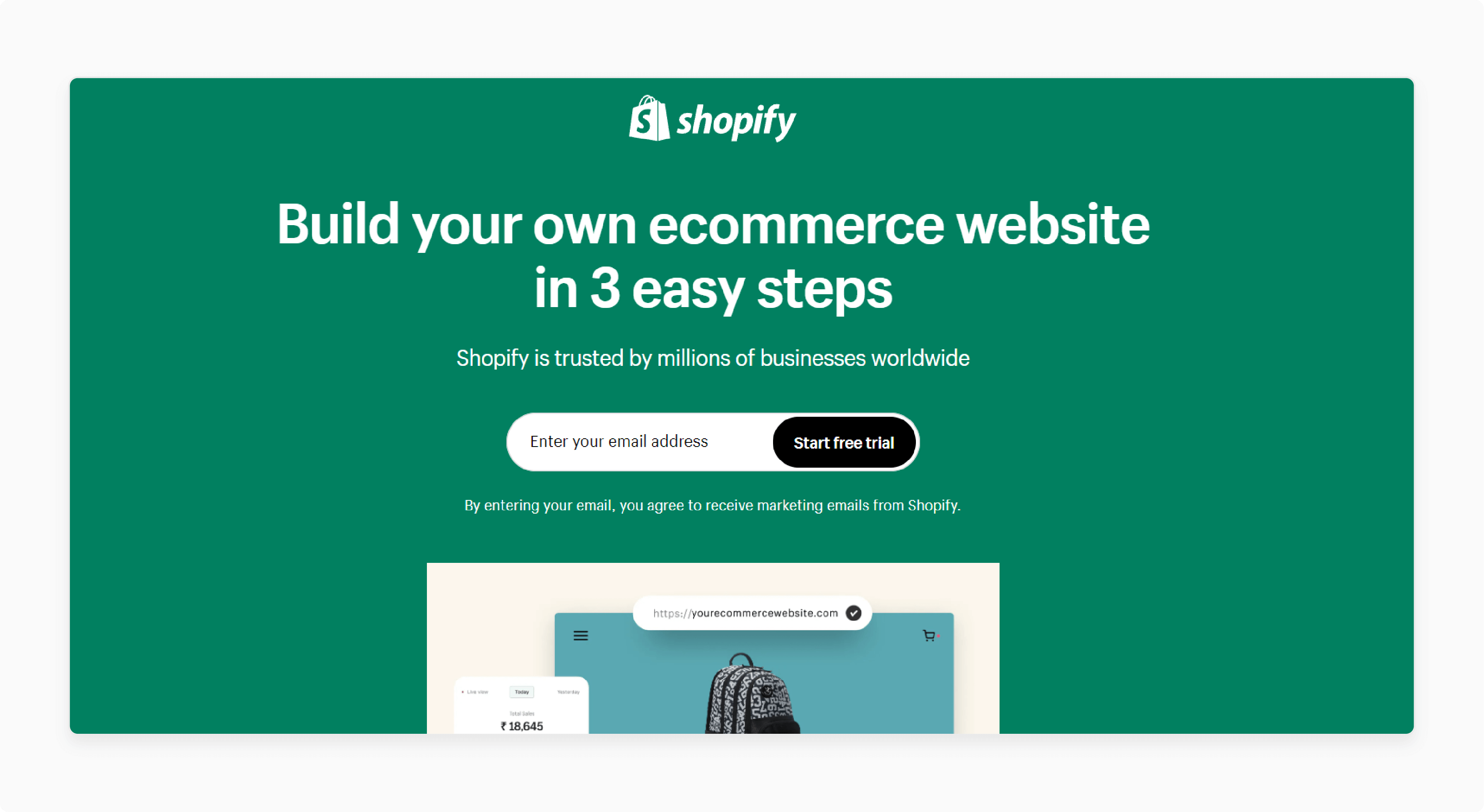 Shopify hosting for small businesses