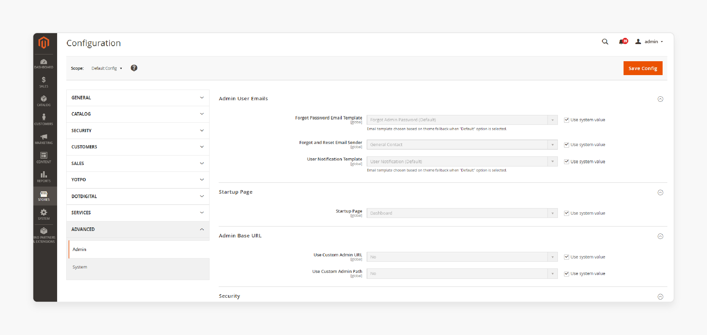 Magento 2 Admin Activity Log Settings