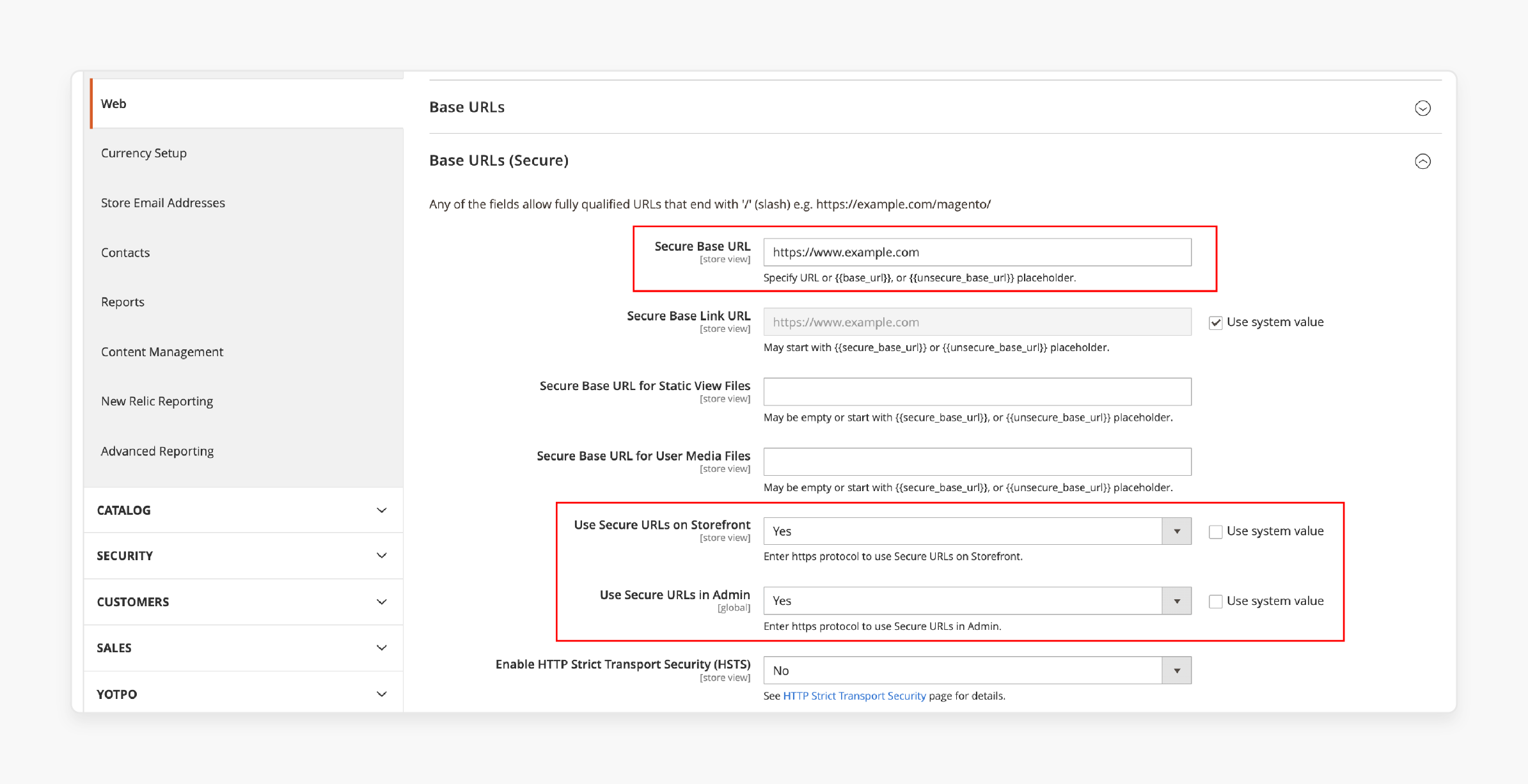 Incorrect HTTPS causing Magento 2 Integration Not Secure Issue