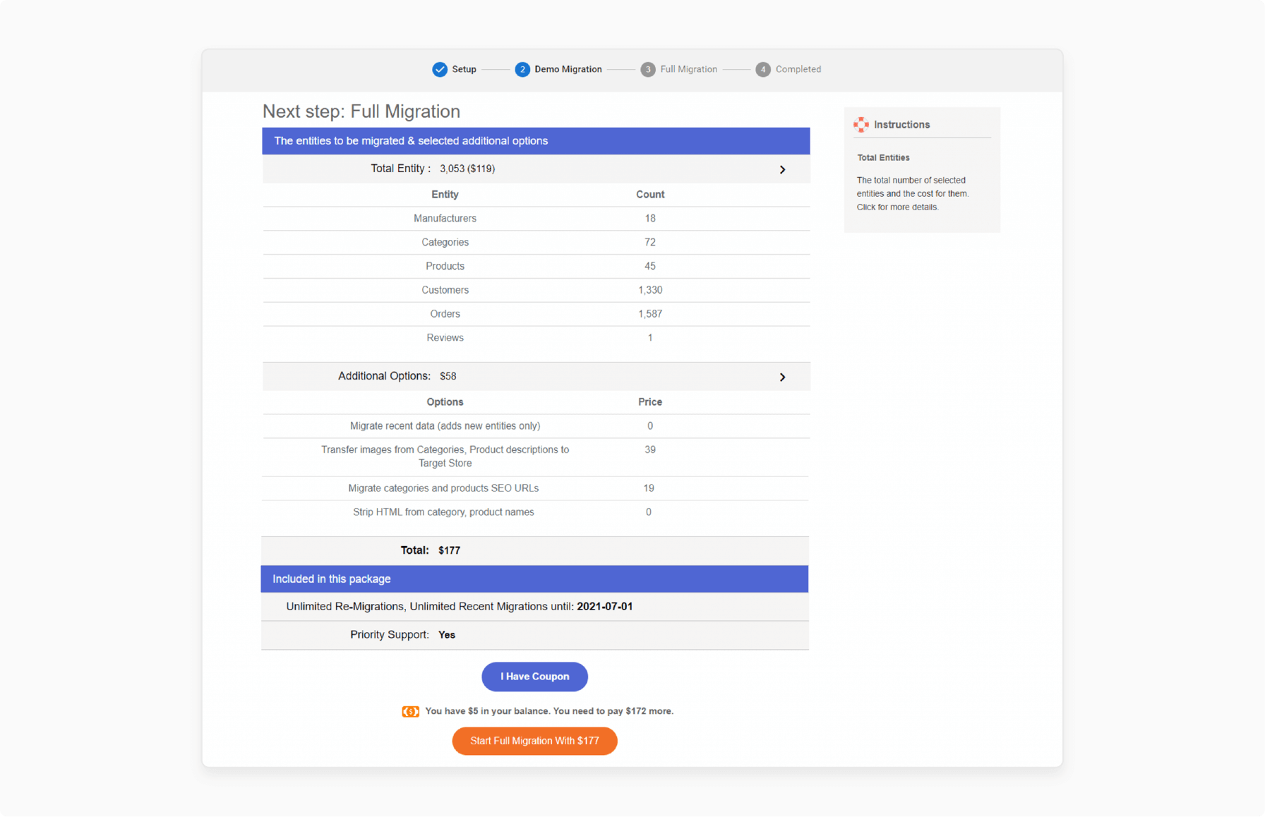 Oscommerce to Magento Database Full Migration