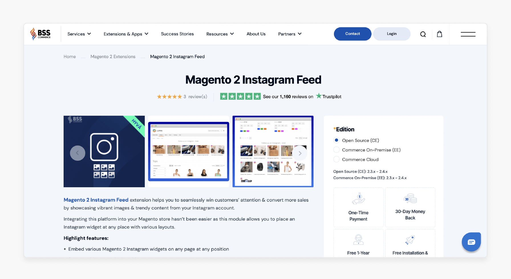 Magento 2 Instagram Feed - BSS Commerce