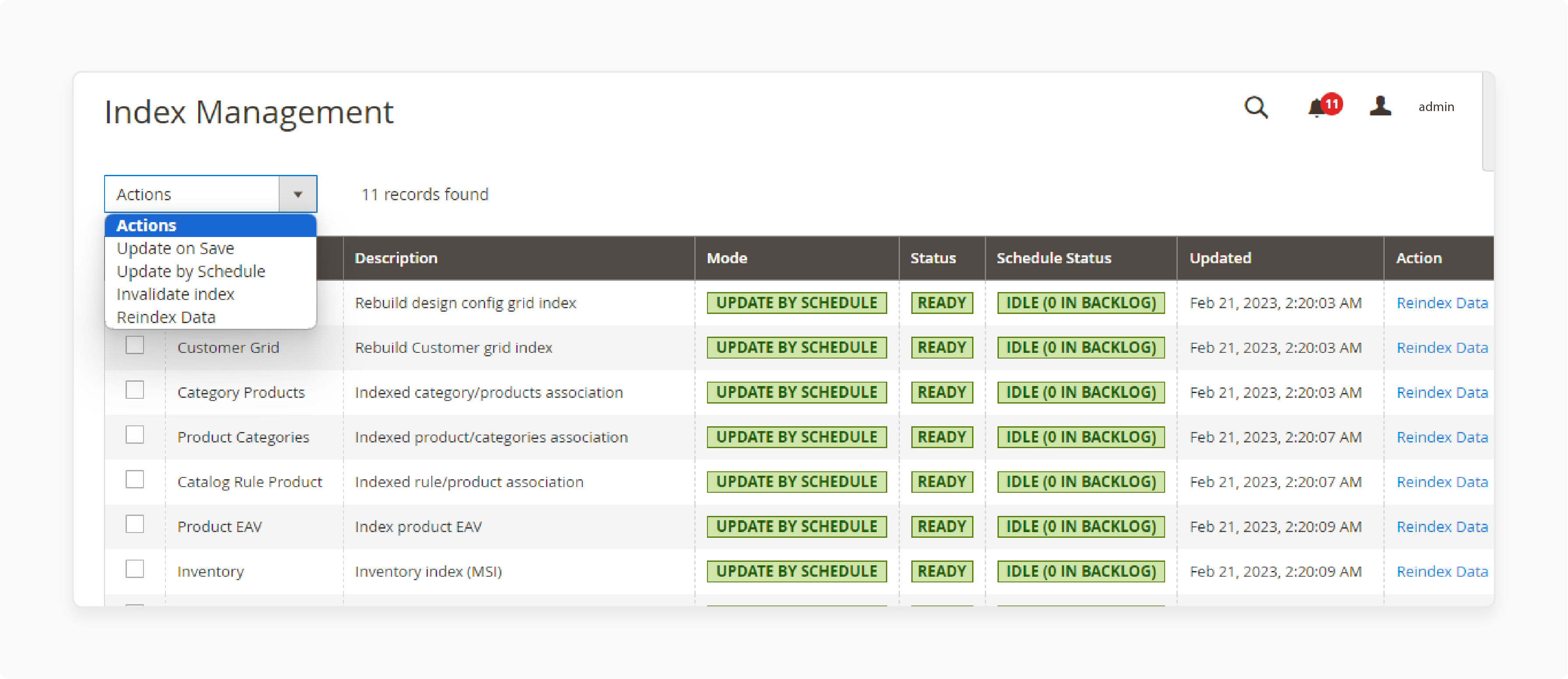 reindexing product catalog to resolve autocomplete search issues in Magento 2