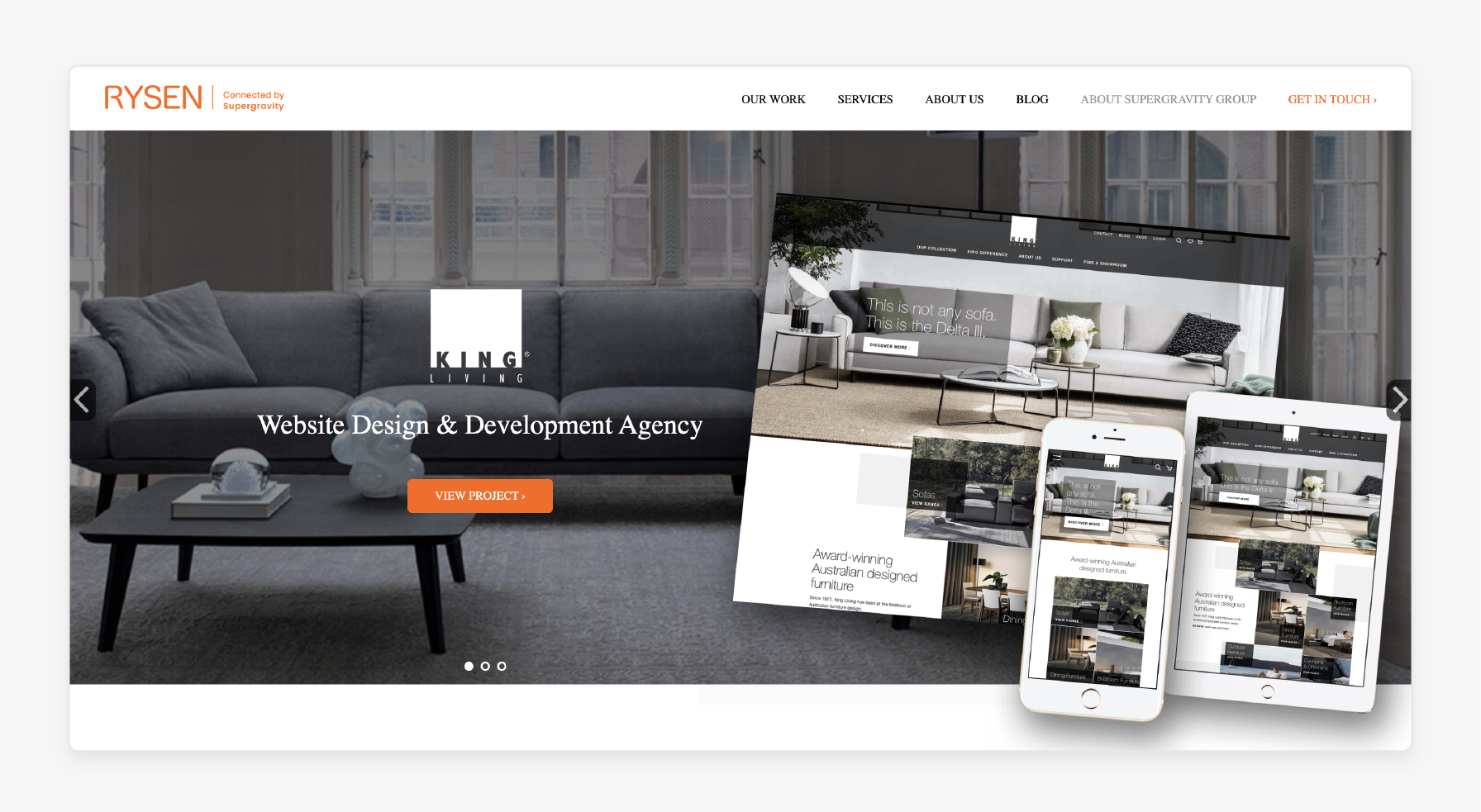 Rysen Magento web design in Melbourne