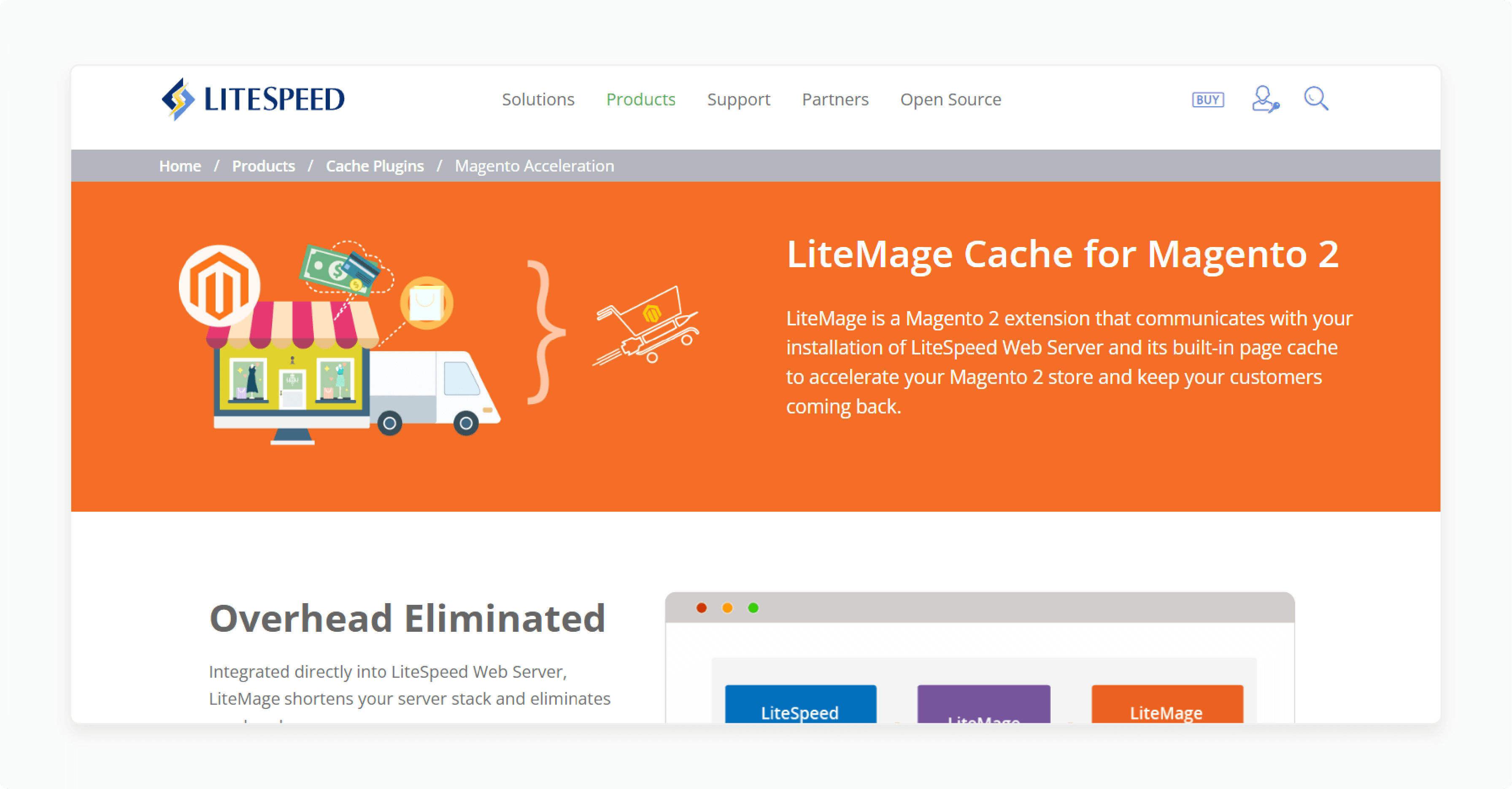 LiteMage cache for server web applications